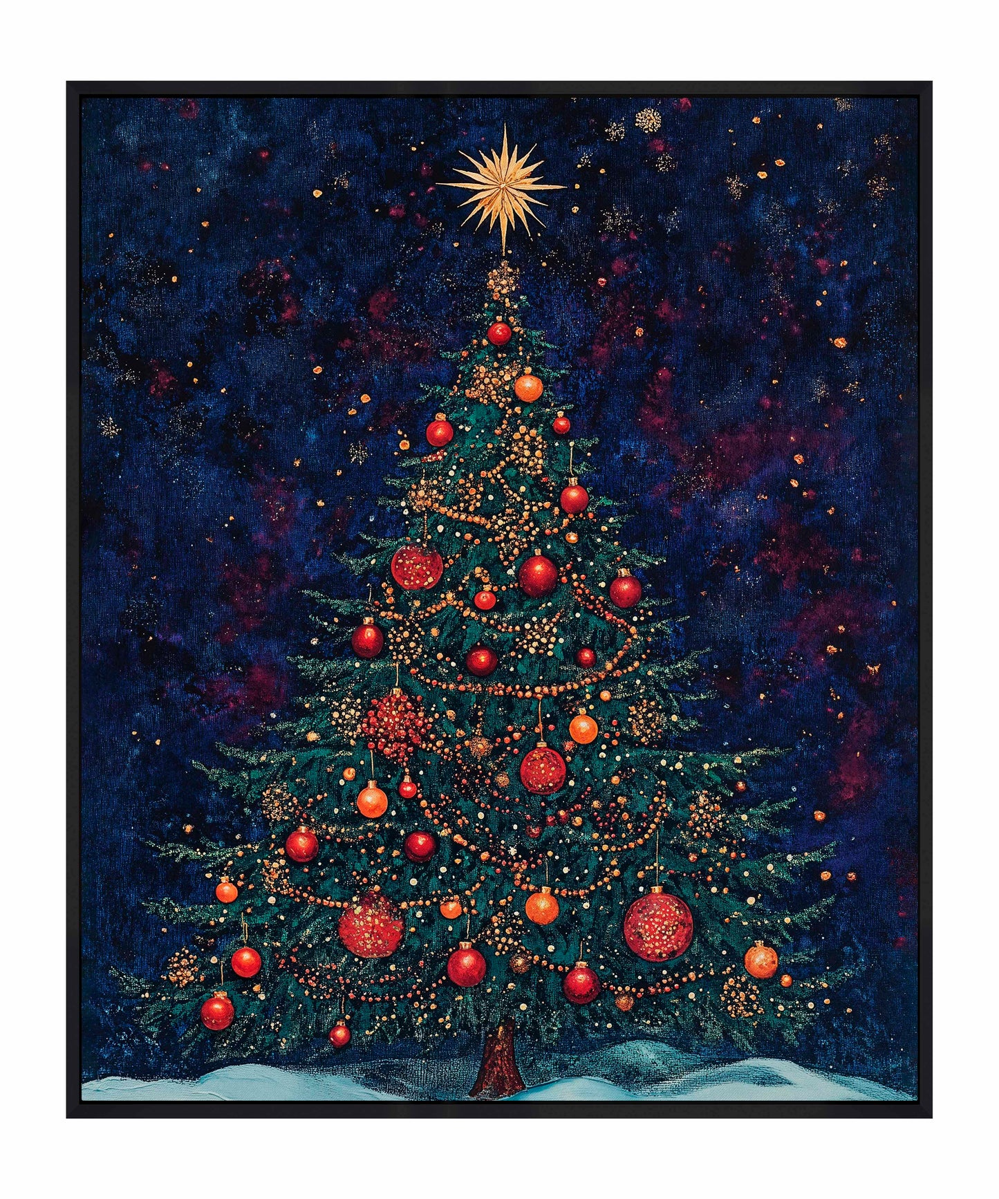 Homestead Christmas Spruce - Gallery Wrapped Canvas