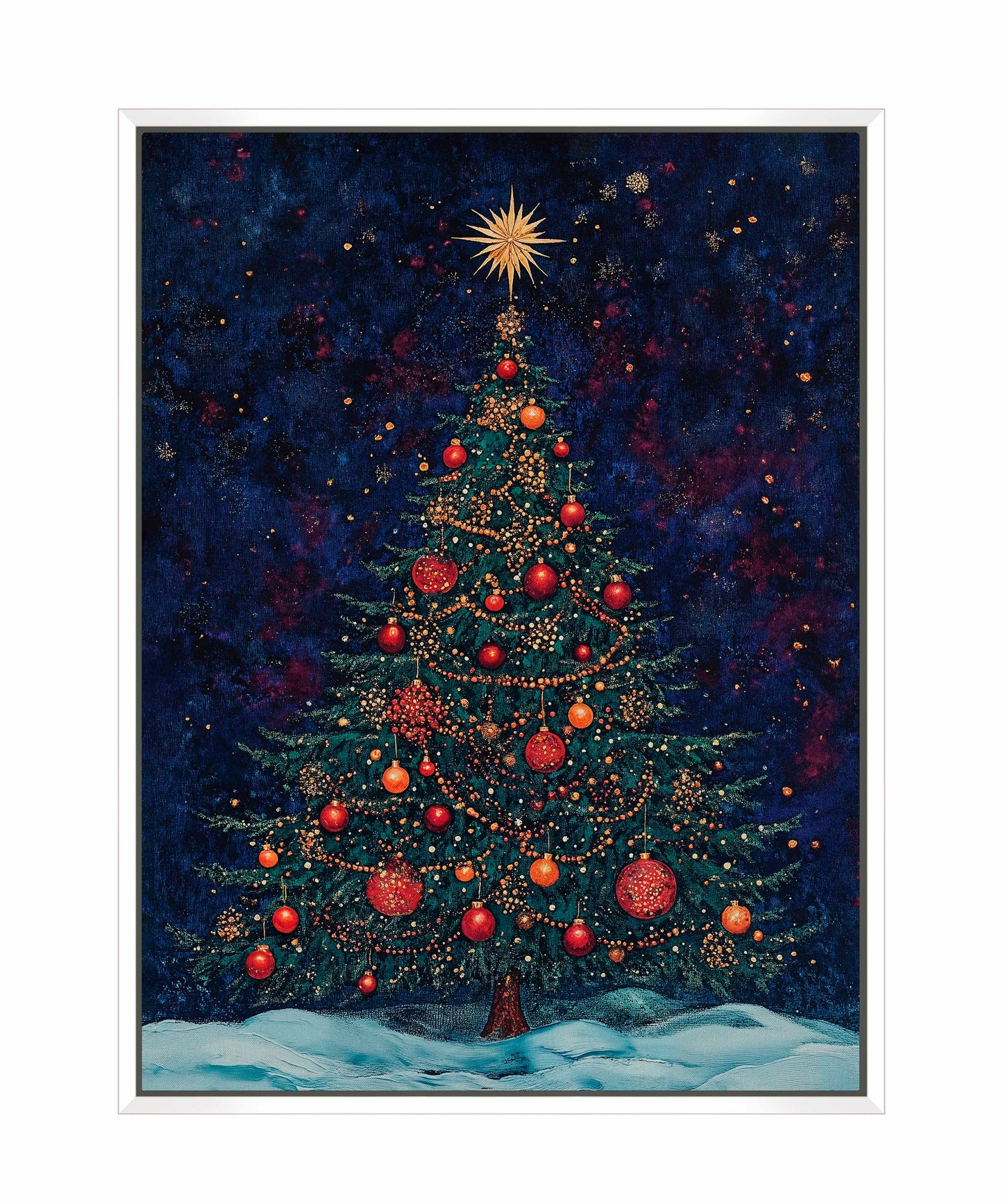 Homestead Christmas Spruce - Gallery Wrapped Canvas