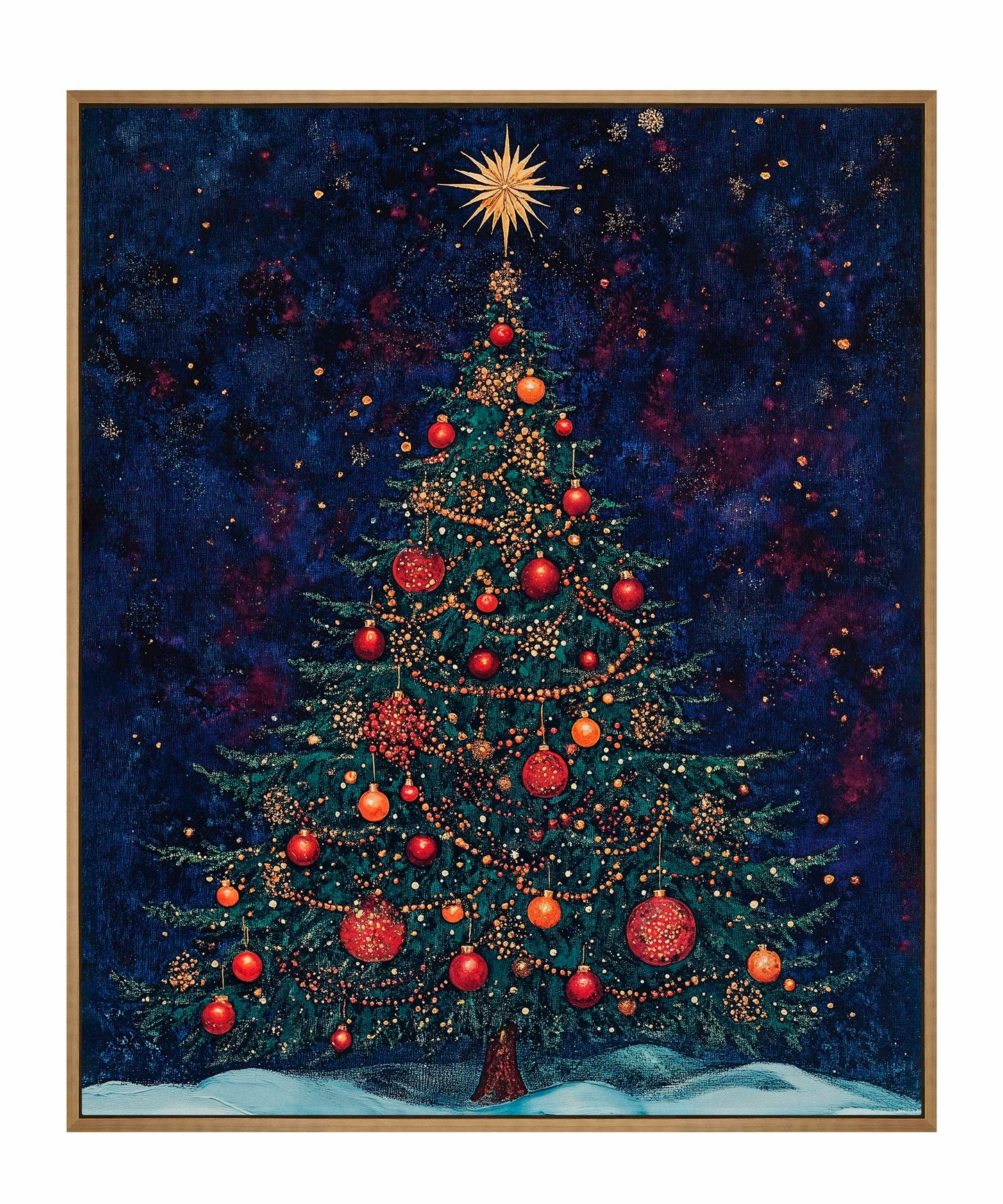 Homestead Christmas Spruce - Gallery Wrapped Canvas