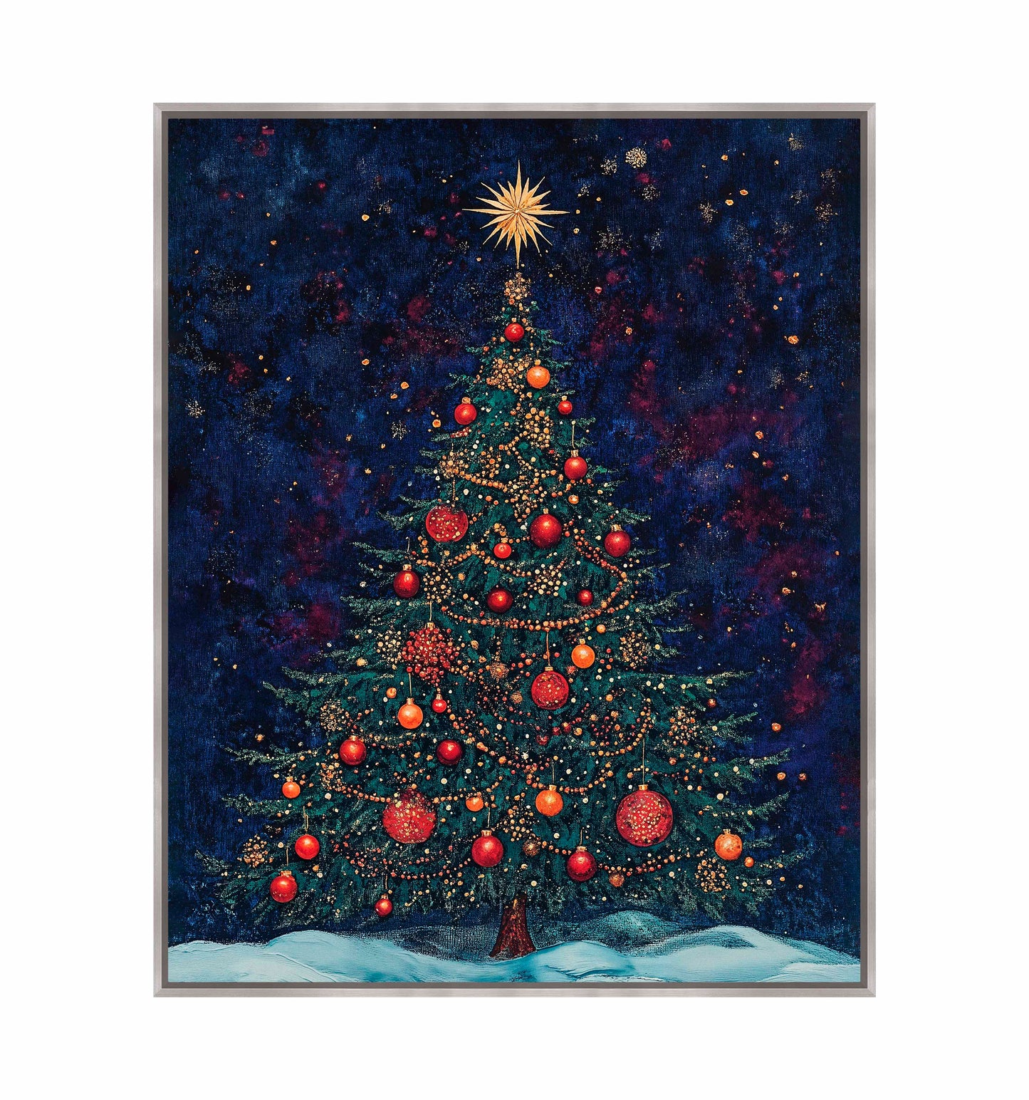 Homestead Christmas Spruce - Gallery Wrapped Canvas