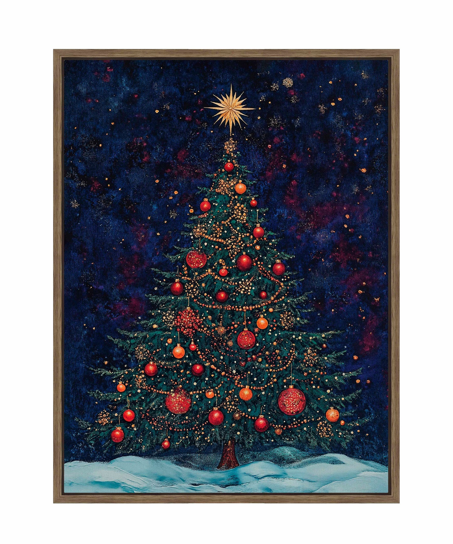 Homestead Christmas Spruce - Gallery Wrapped Canvas