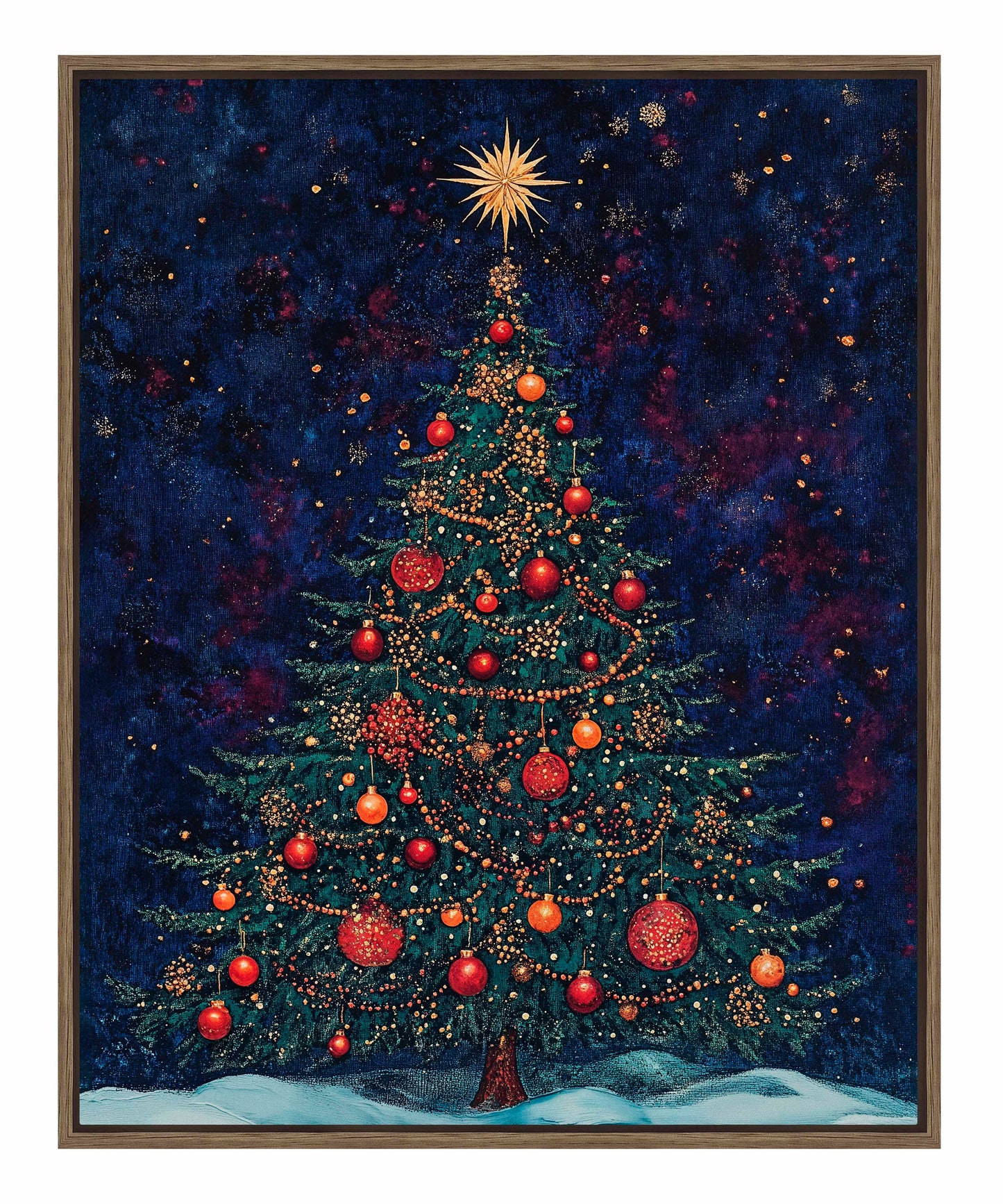 Homestead Christmas Spruce - Gallery Wrapped Canvas