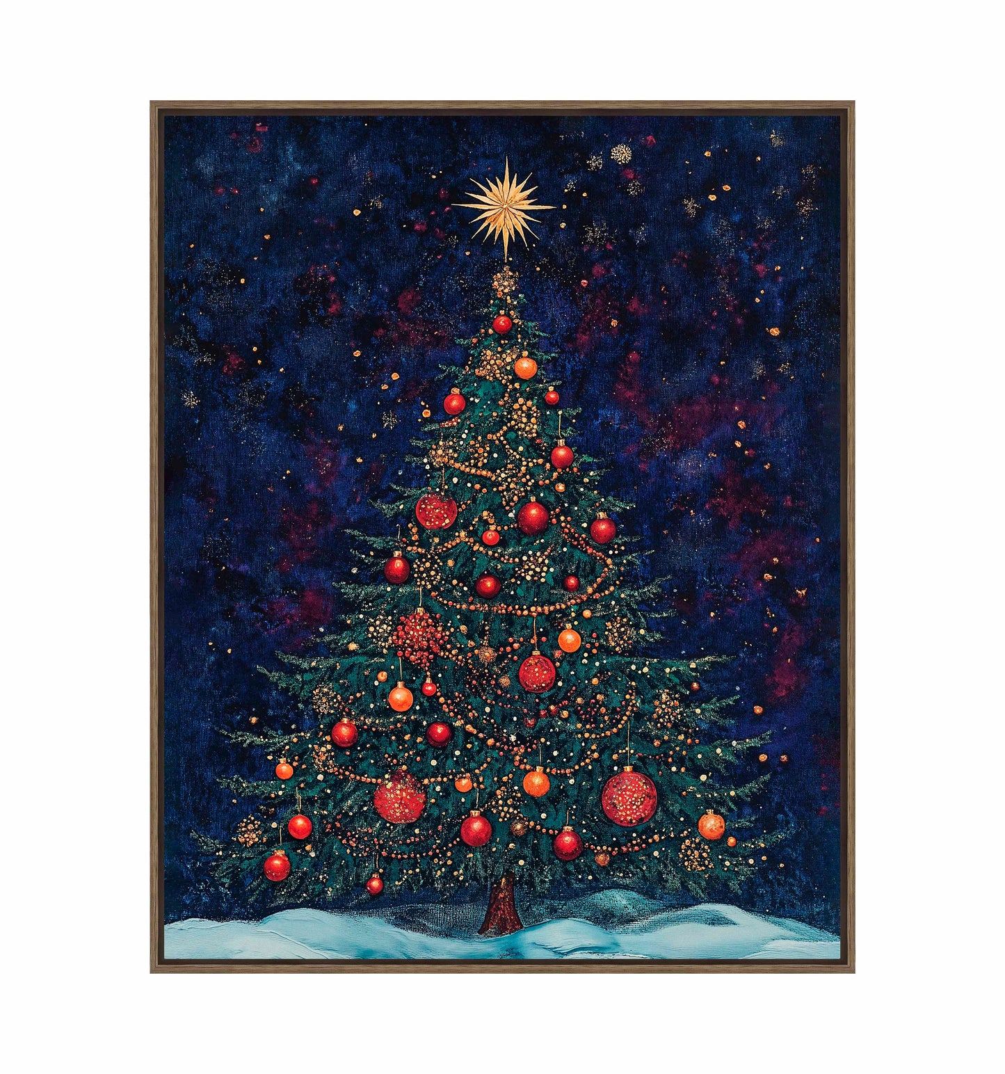 Homestead Christmas Spruce - Gallery Wrapped Canvas