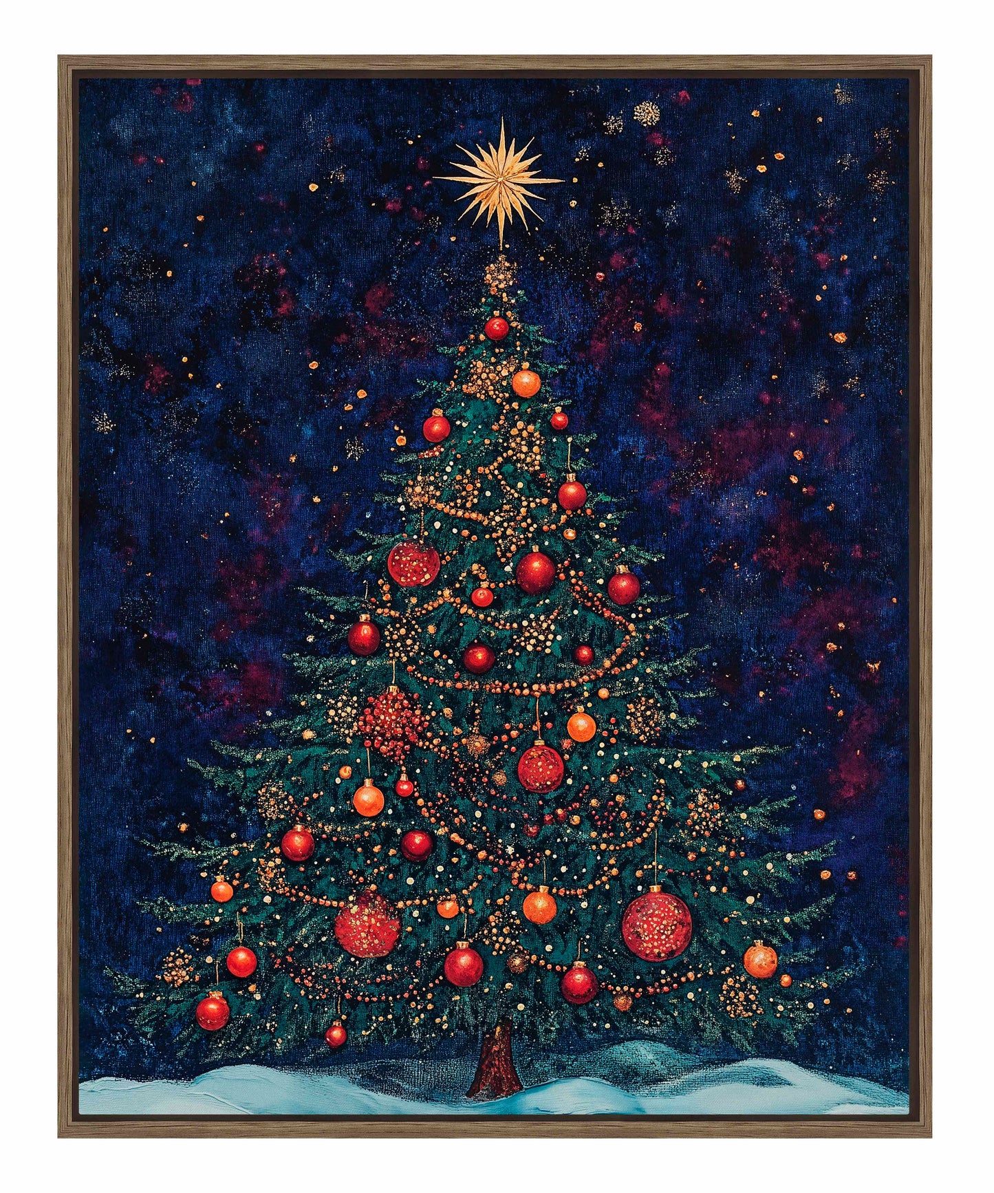 Homestead Christmas Spruce - Gallery Wrapped Canvas