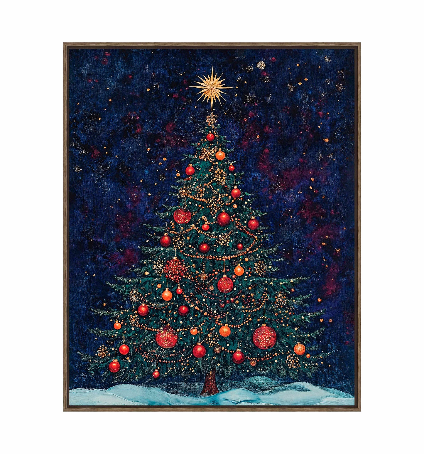 Homestead Christmas Spruce - Gallery Wrapped Canvas