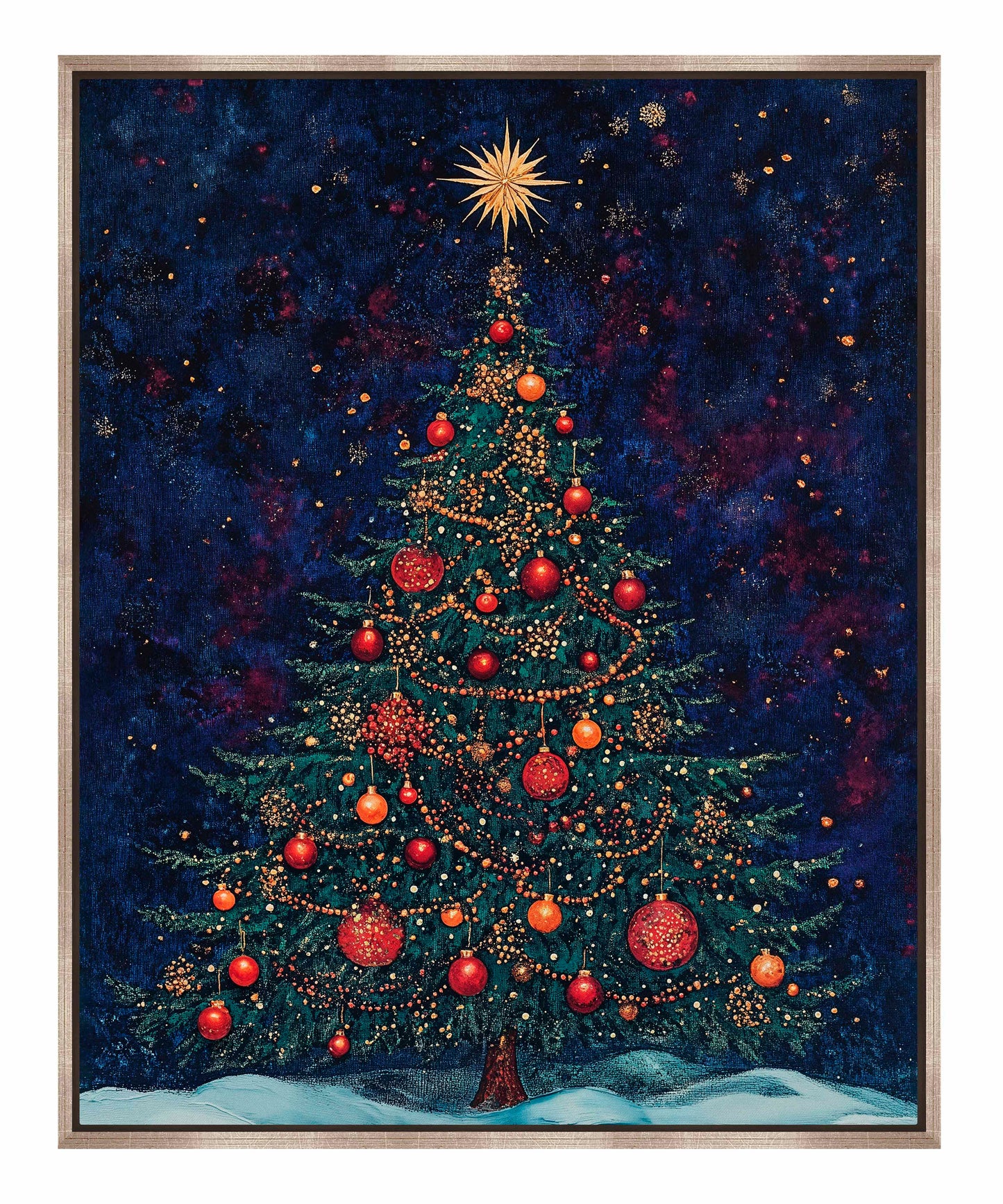 Homestead Christmas Spruce - Gallery Wrapped Canvas