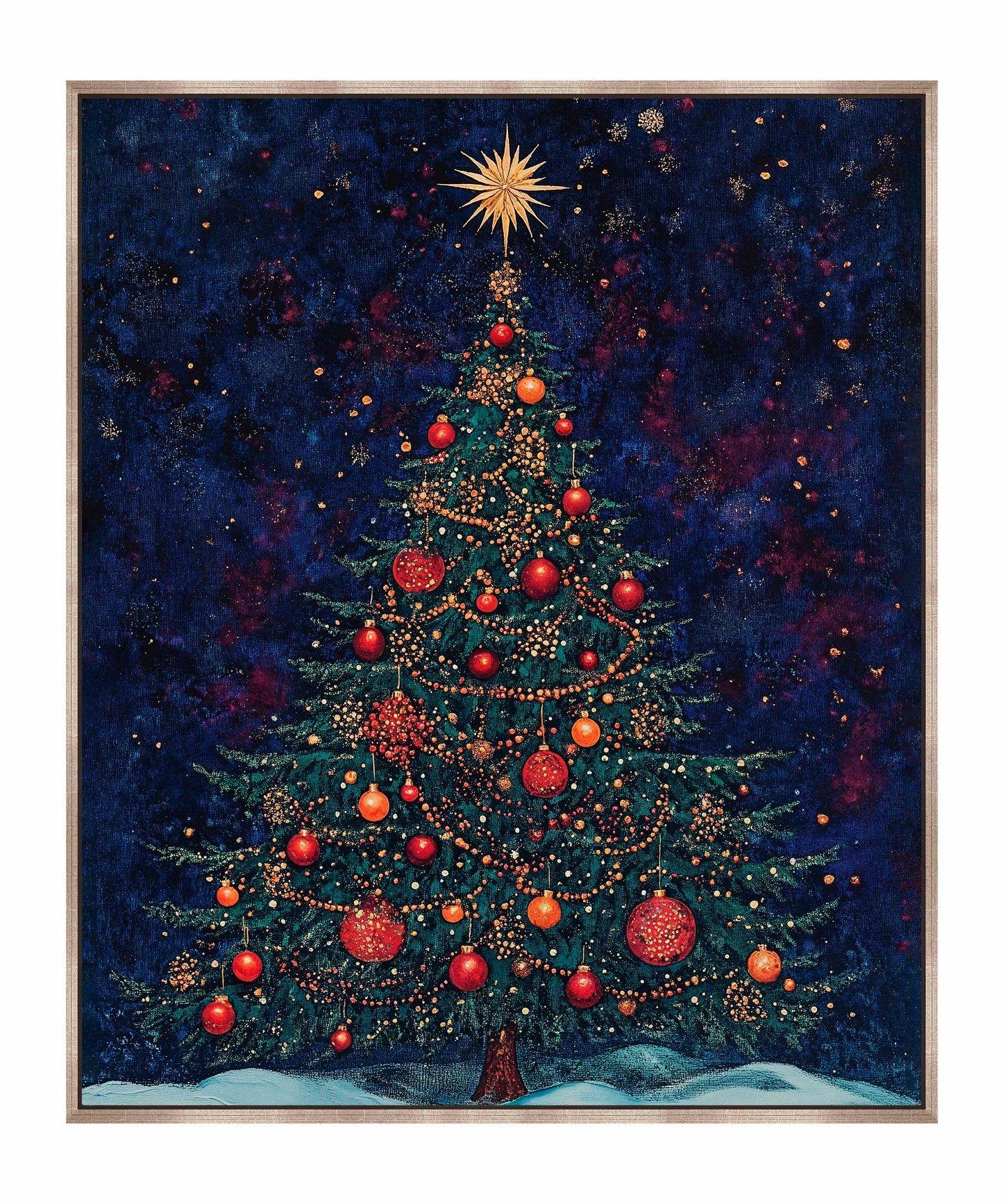 Homestead Christmas Spruce - Gallery Wrapped Canvas