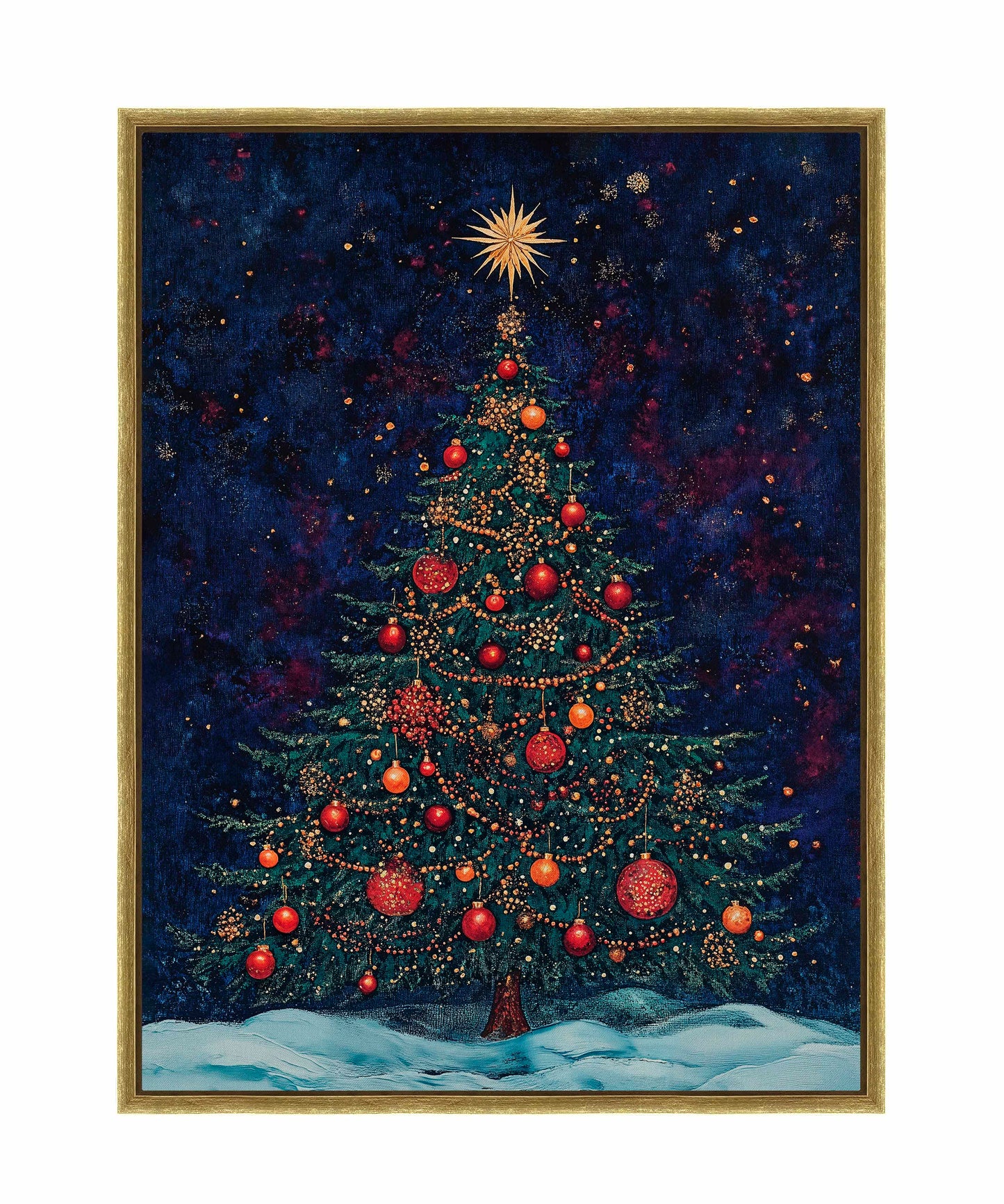 Homestead Christmas Spruce - Gallery Wrapped Canvas