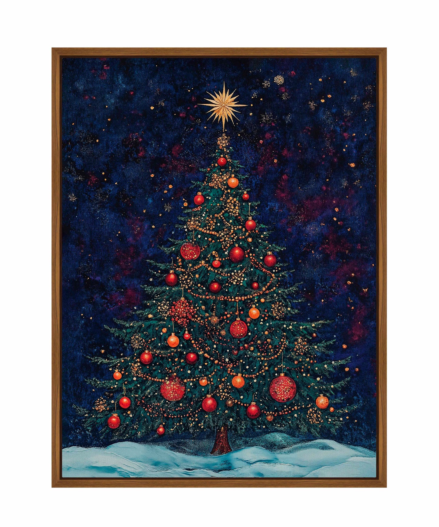 Homestead Christmas Spruce - Gallery Wrapped Canvas