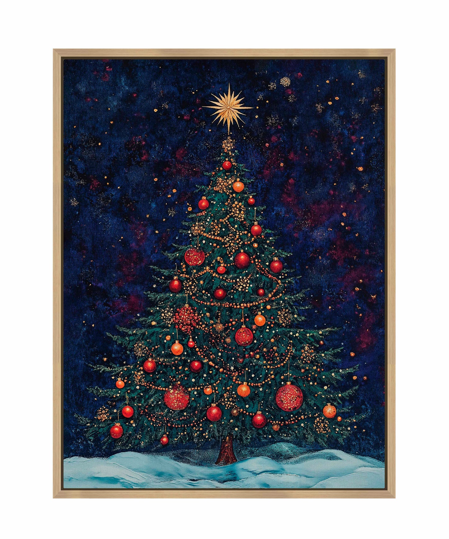 Homestead Christmas Spruce - Gallery Wrapped Canvas
