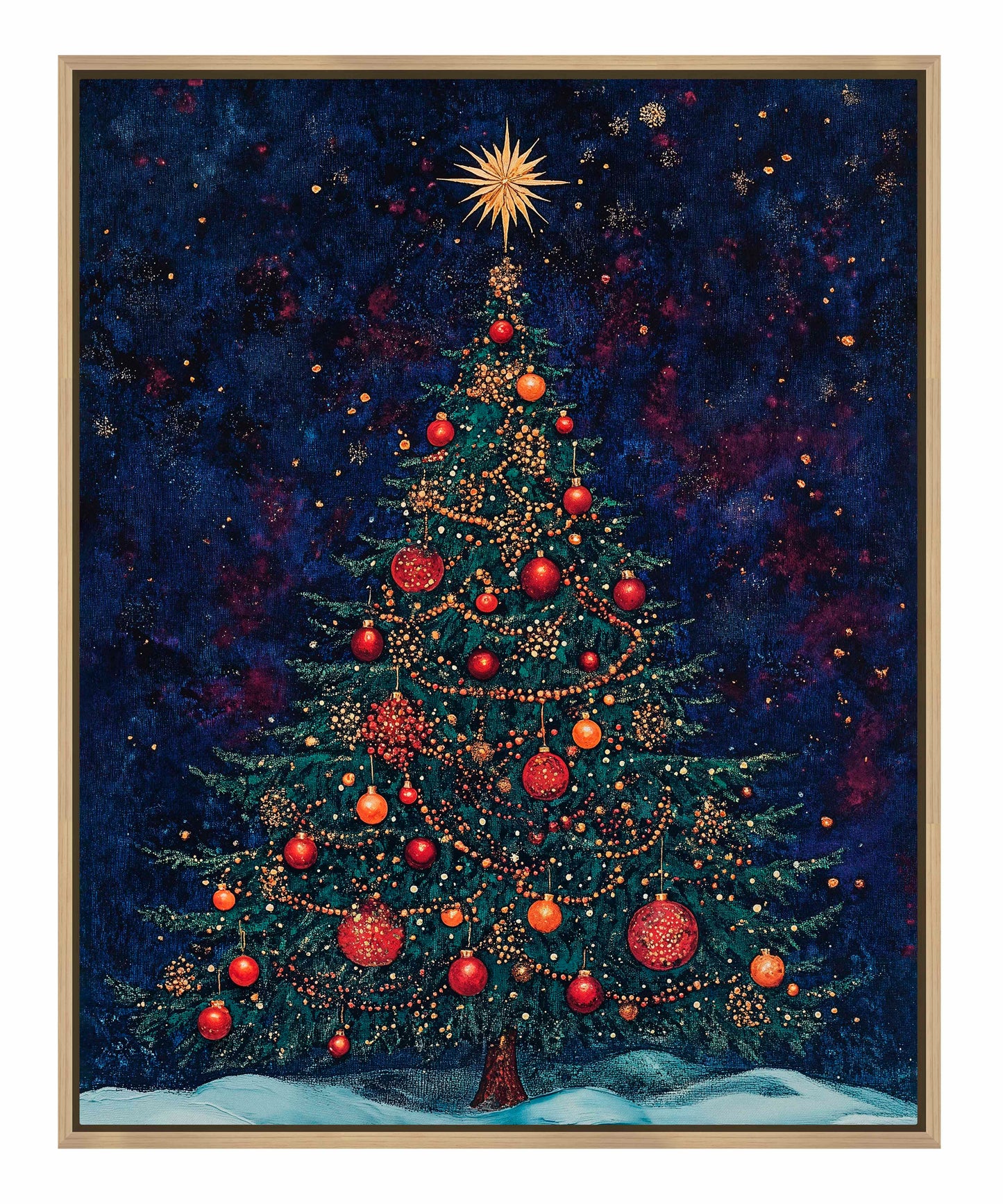 Homestead Christmas Spruce - Gallery Wrapped Canvas
