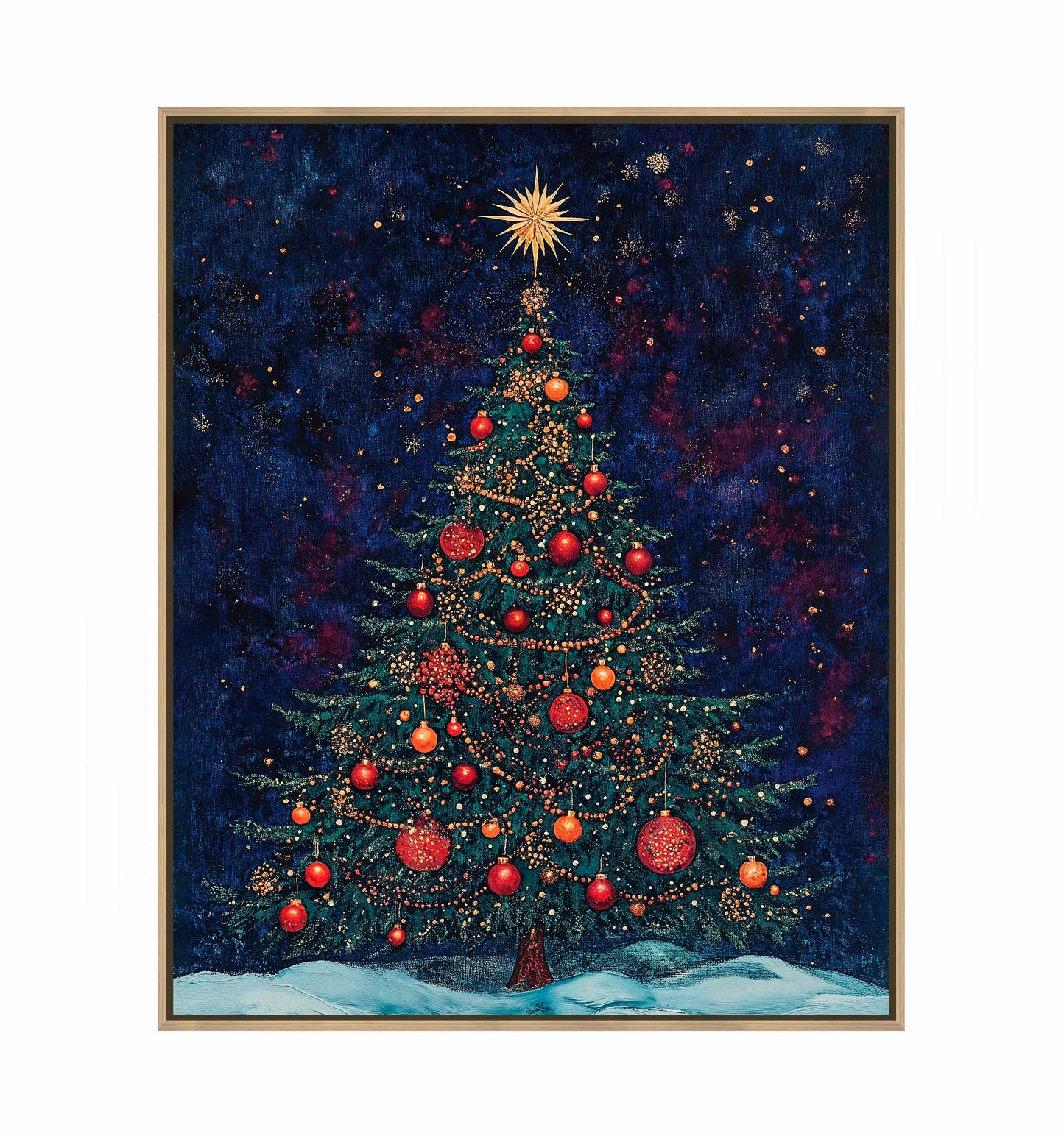 Homestead Christmas Spruce - Gallery Wrapped Canvas