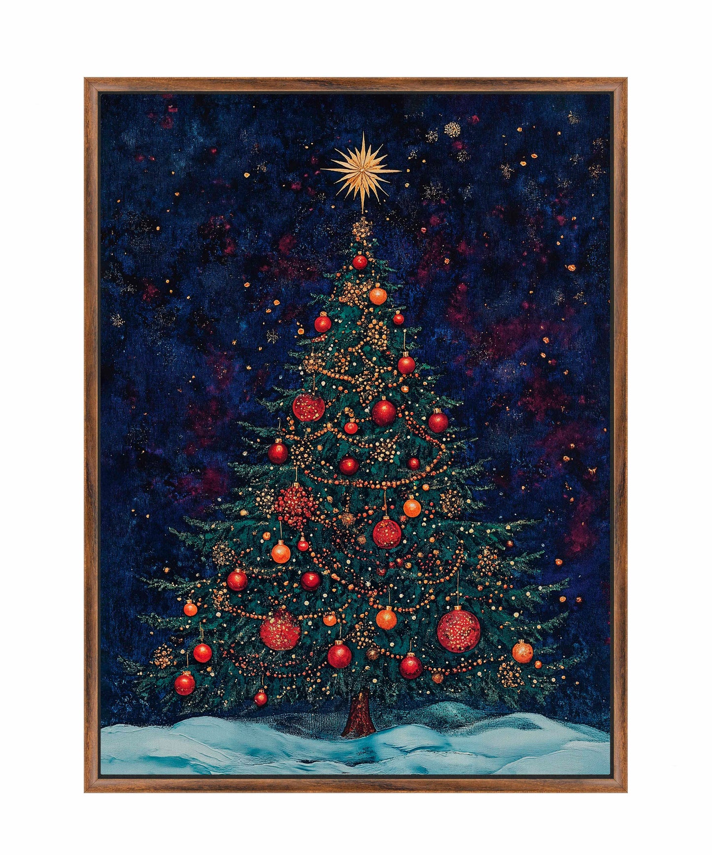 Homestead Christmas Spruce - Gallery Wrapped Canvas