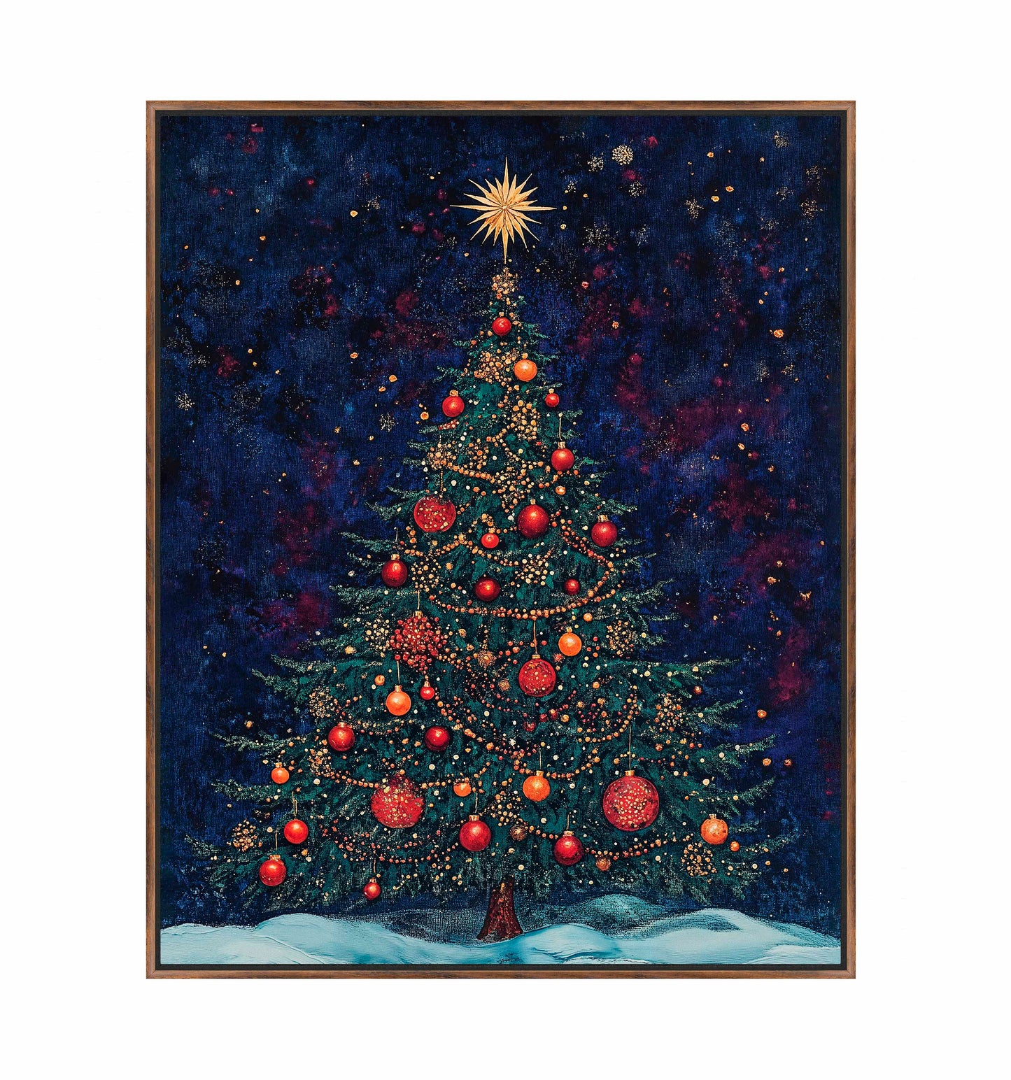 Homestead Christmas Spruce - Gallery Wrapped Canvas