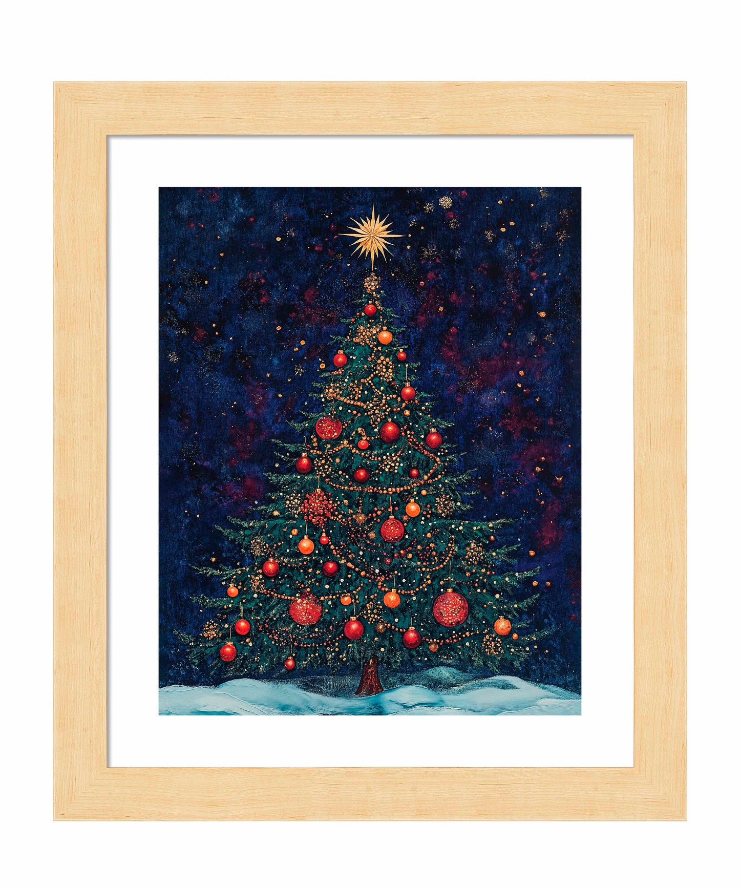 Homestead Christmas Spruce - Art Prints