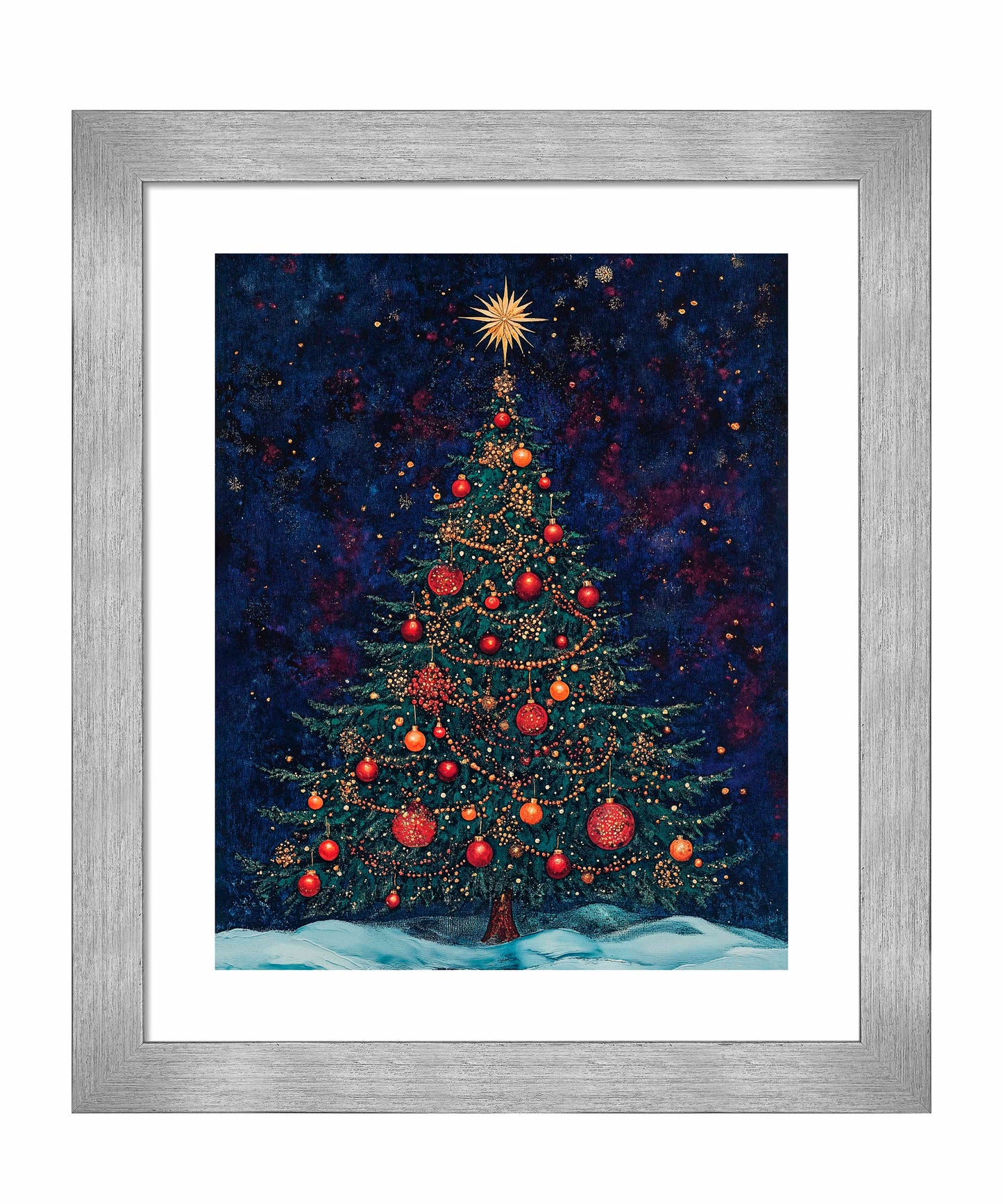 Homestead Christmas Spruce - Art Prints