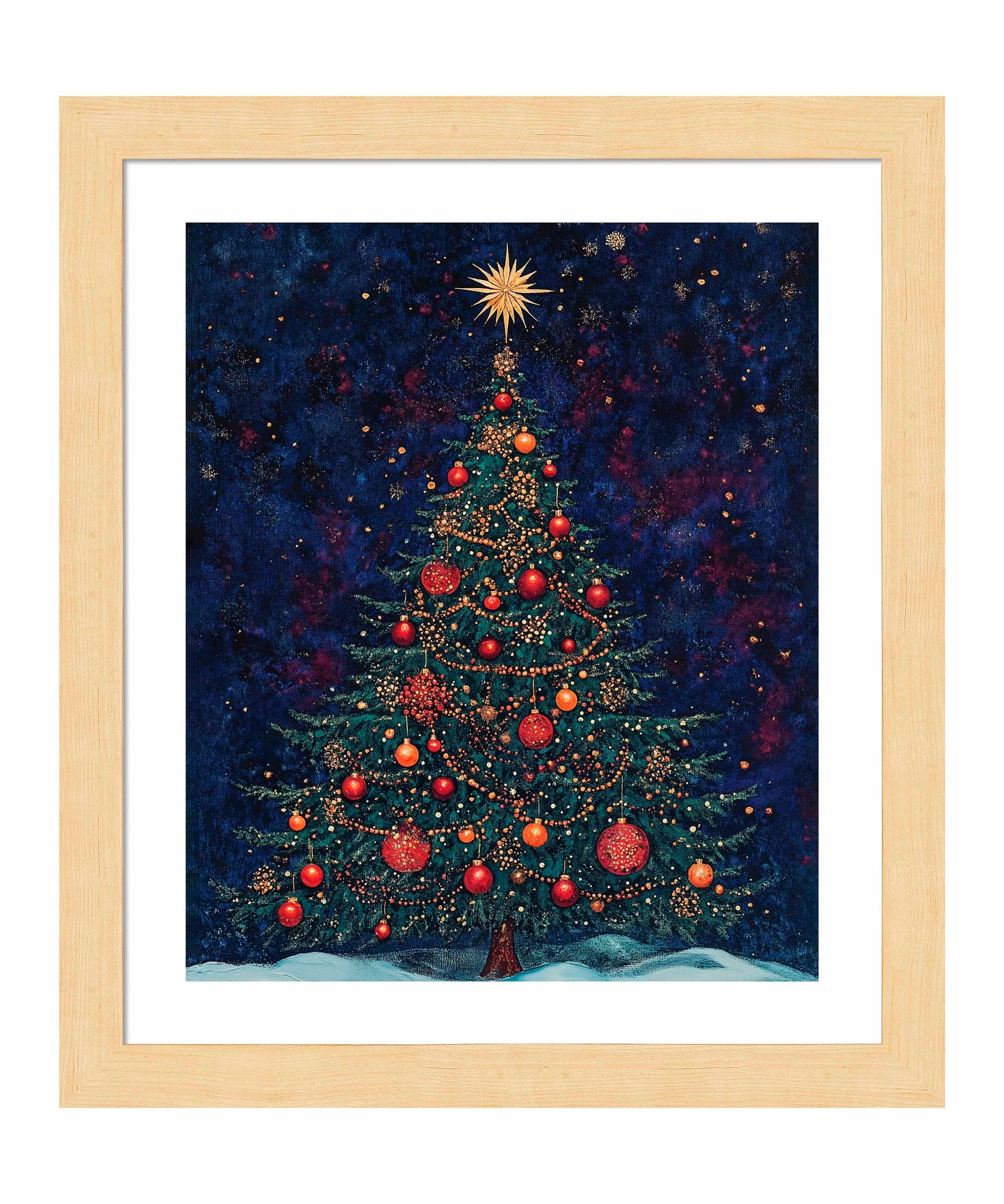 Homestead Christmas Spruce - Art Prints