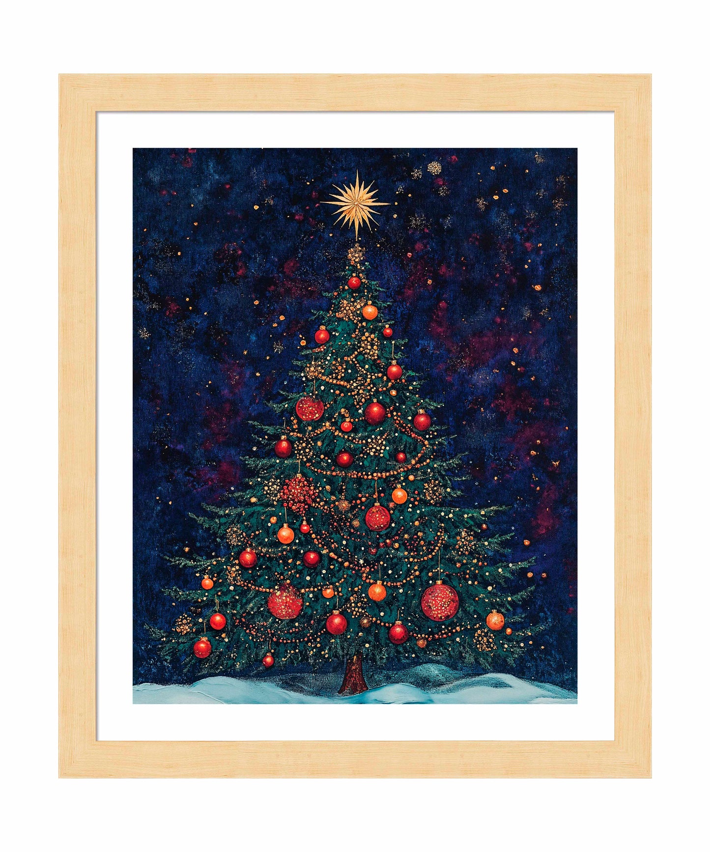 Homestead Christmas Spruce - Art Prints