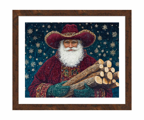 Yuletide Kindling - Art Prints