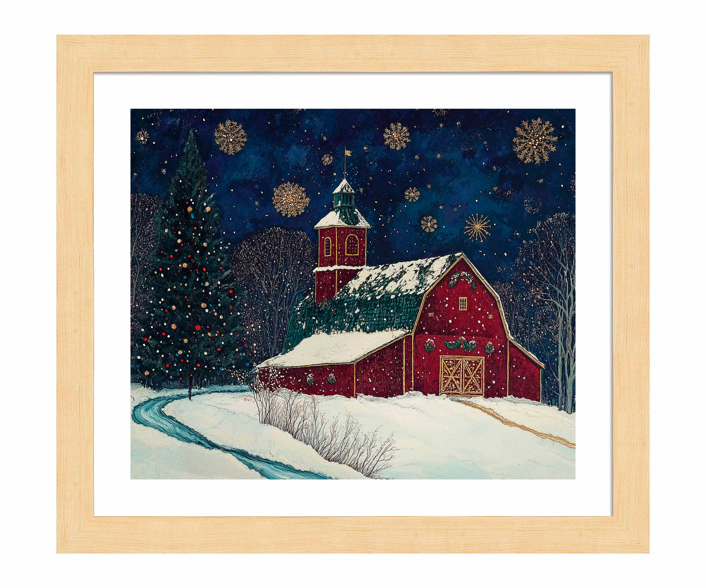 Santa's Western Workshop - Art Prints