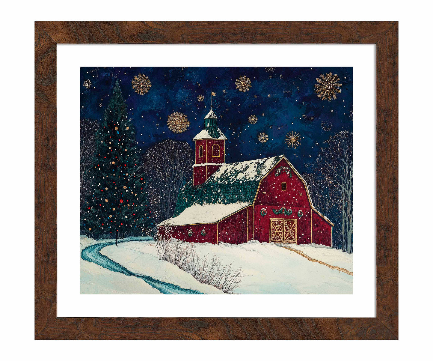 Santa's Western Workshop - Art Prints