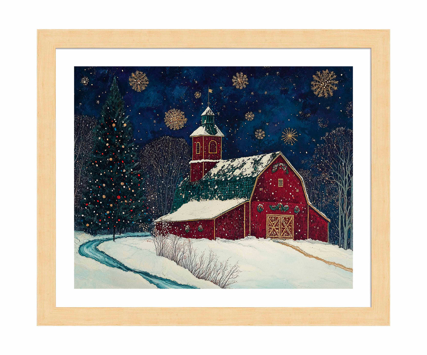 Santa's Western Workshop - Art Prints