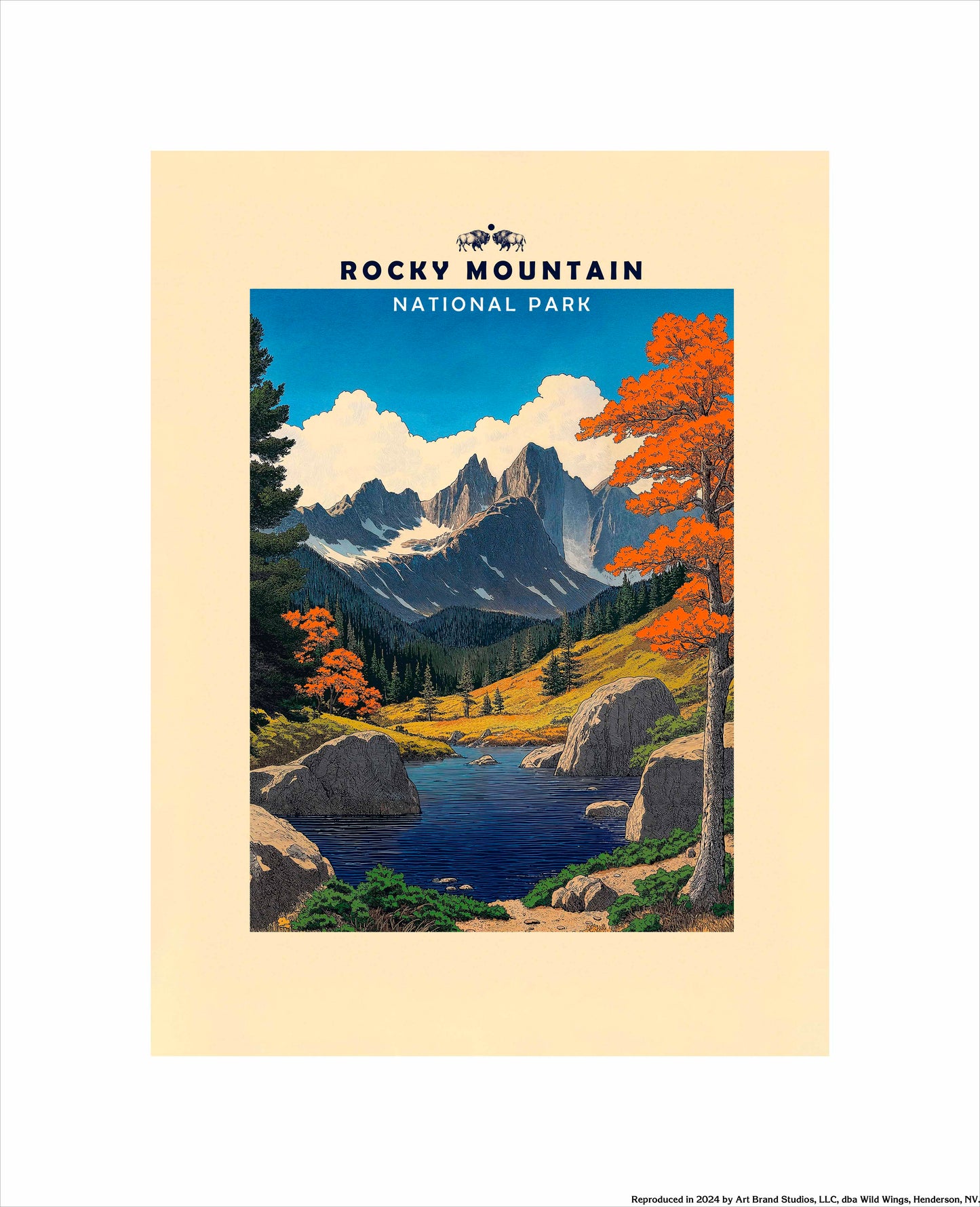 Rocky Mountain - Art Prints