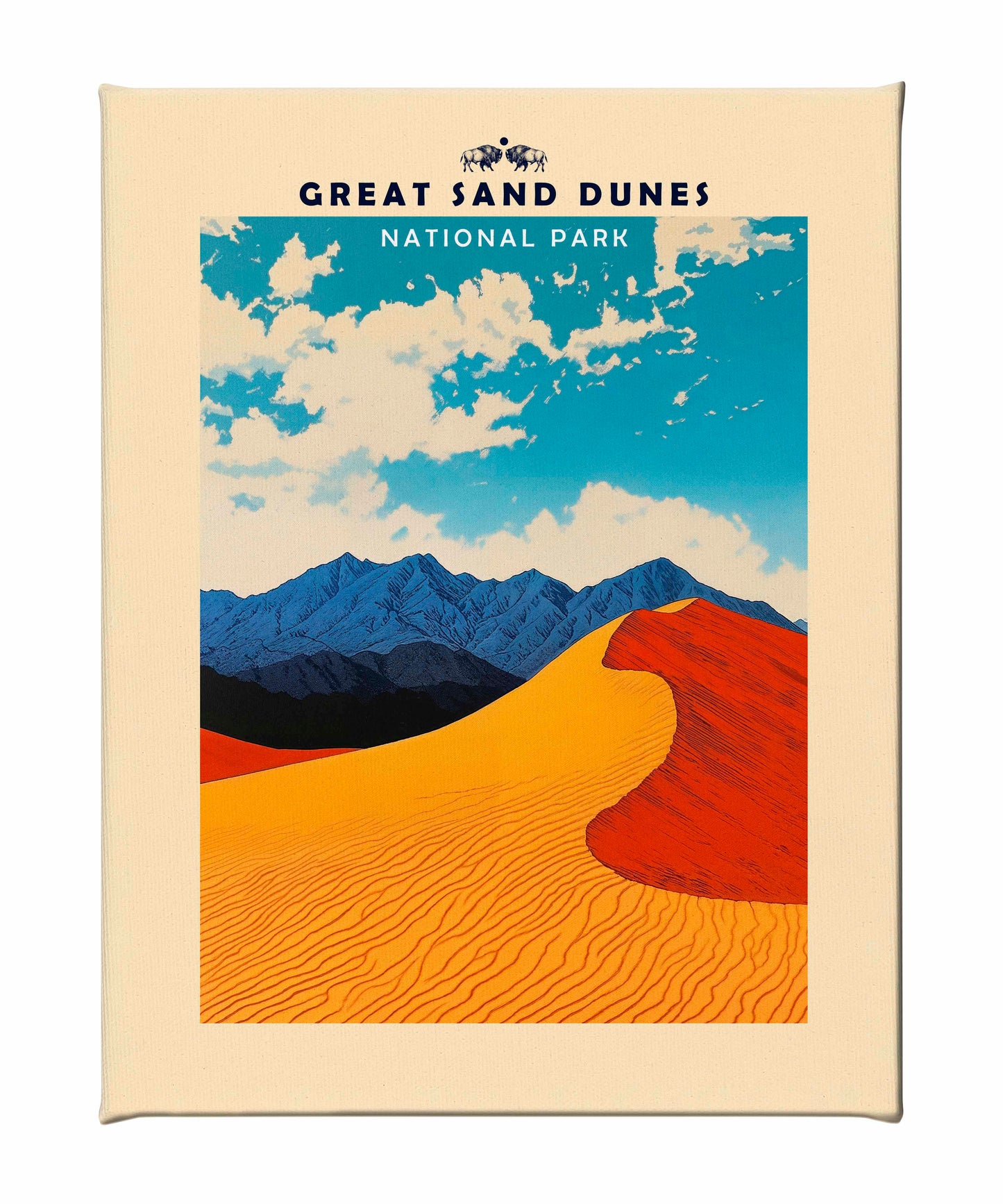 Great Sand Dunes - Gallery Wrapped Canvas