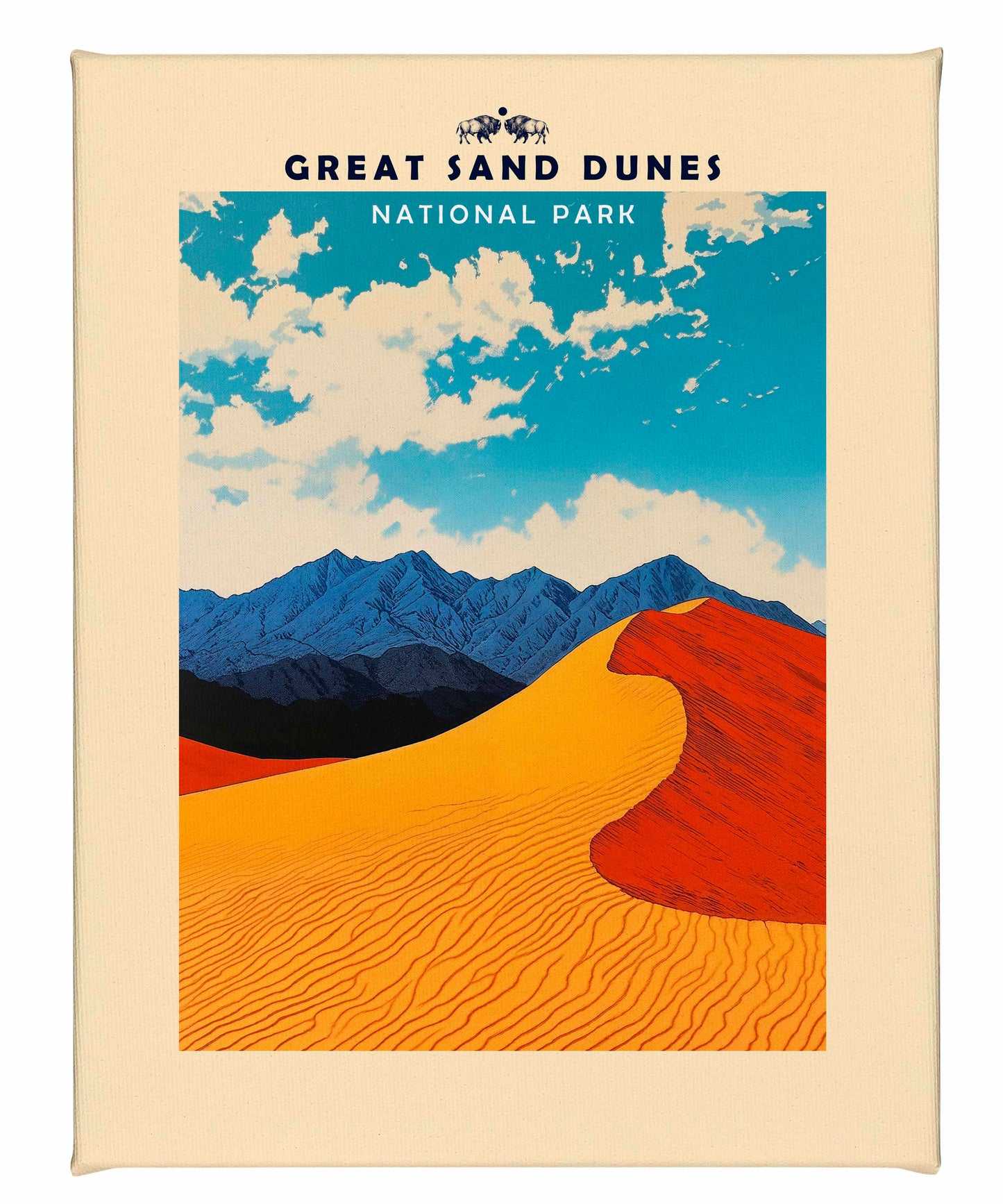 Great Sand Dunes - Gallery Wrapped Canvas