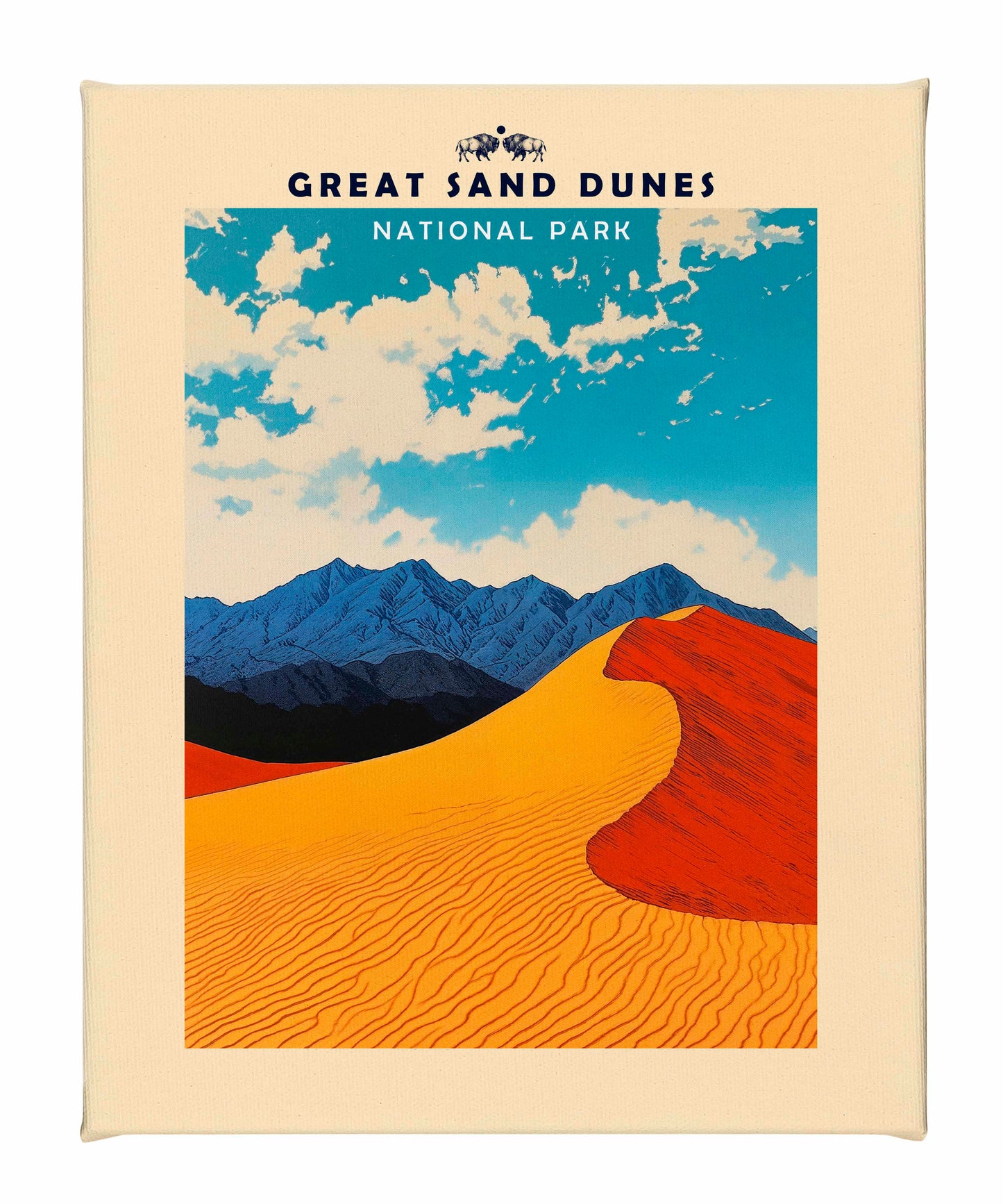 Great Sand Dunes - Gallery Wrapped Canvas