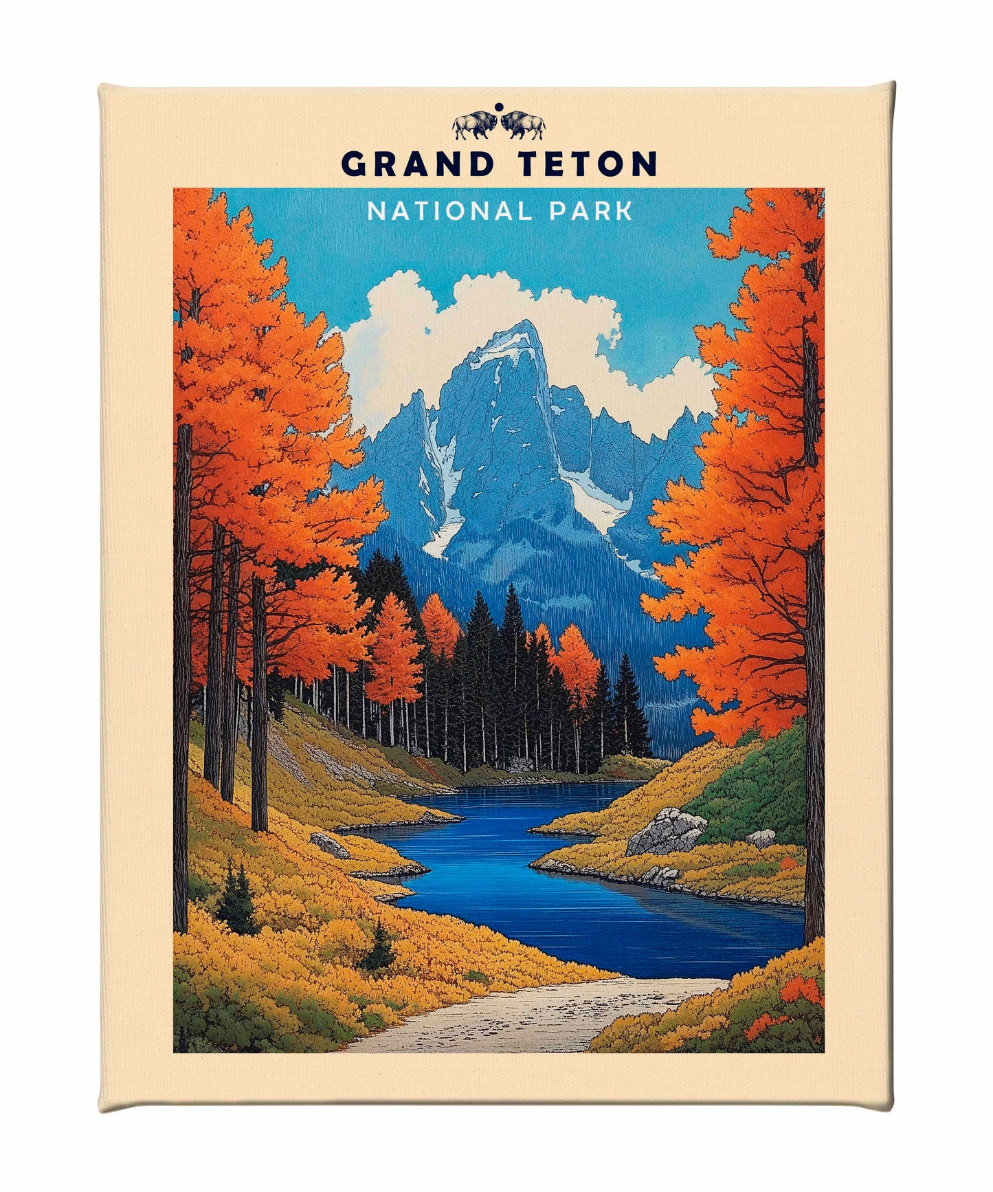 Grand Teton - Gallery Wrapped Canvas