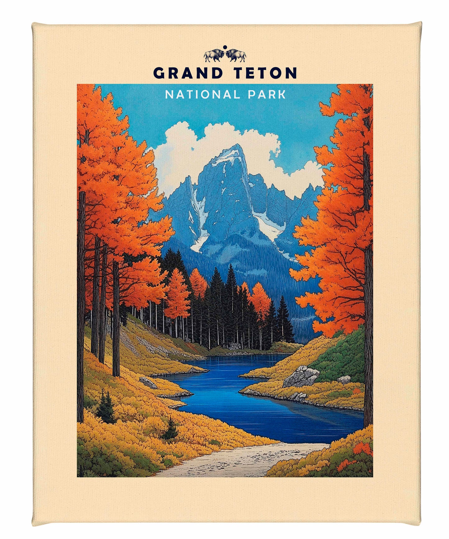 Grand Teton - Gallery Wrapped Canvas