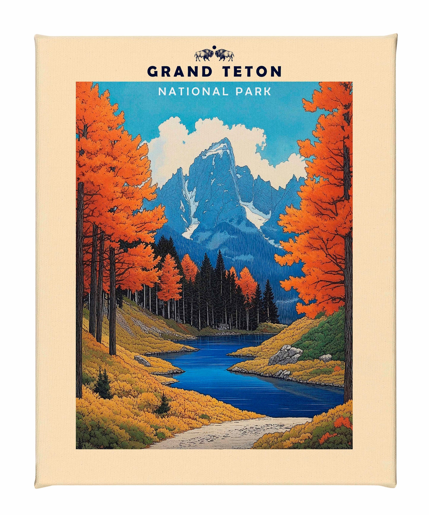 Grand Teton - Gallery Wrapped Canvas