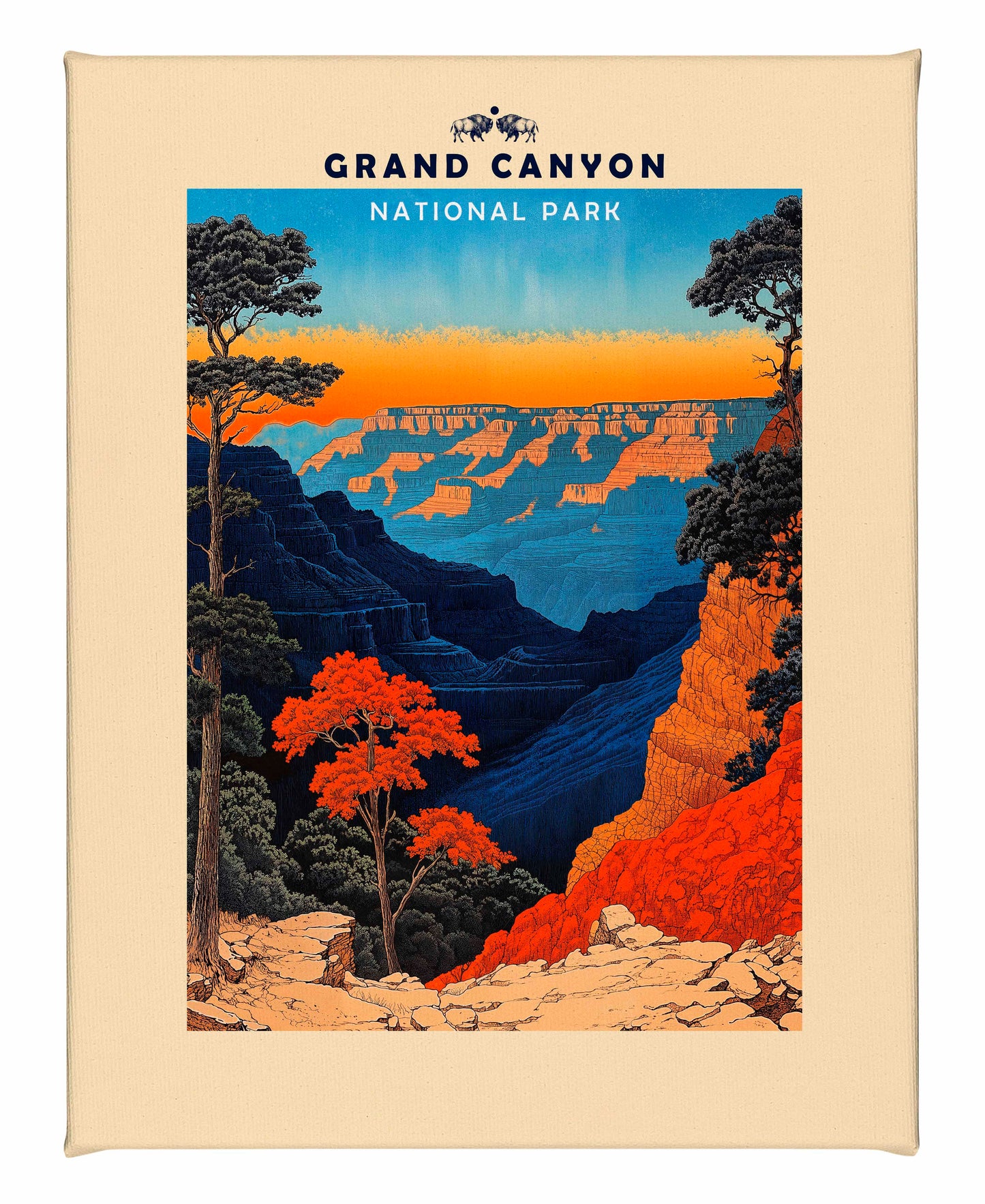 Grand Canyon - Gallery Wrapped Canvas