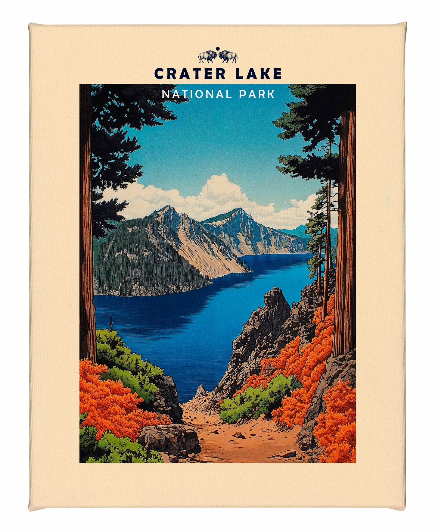 Crater Lake - Gallery Wrapped Canvas