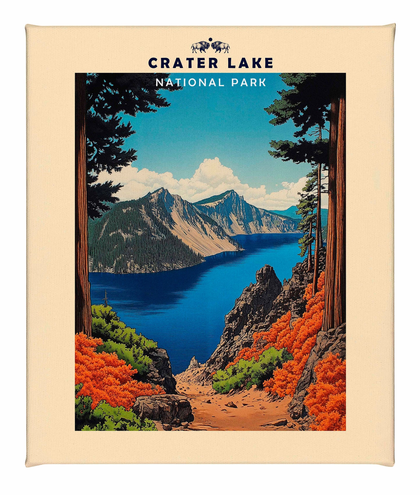 Crater Lake - Gallery Wrapped Canvas