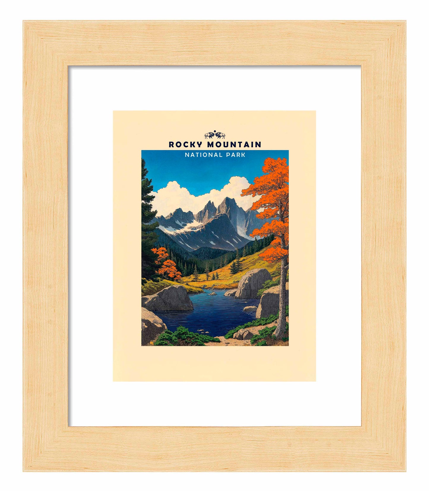 Rocky Mountain - Art Prints
