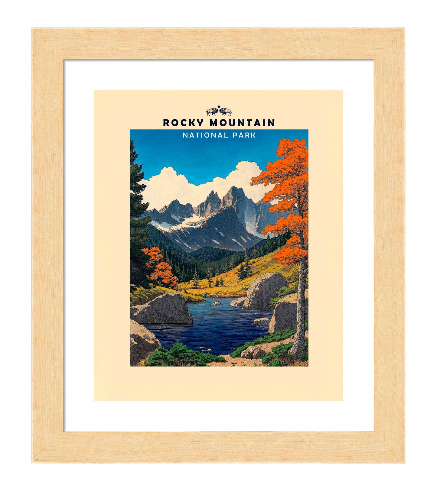 Rocky Mountain - Art Prints