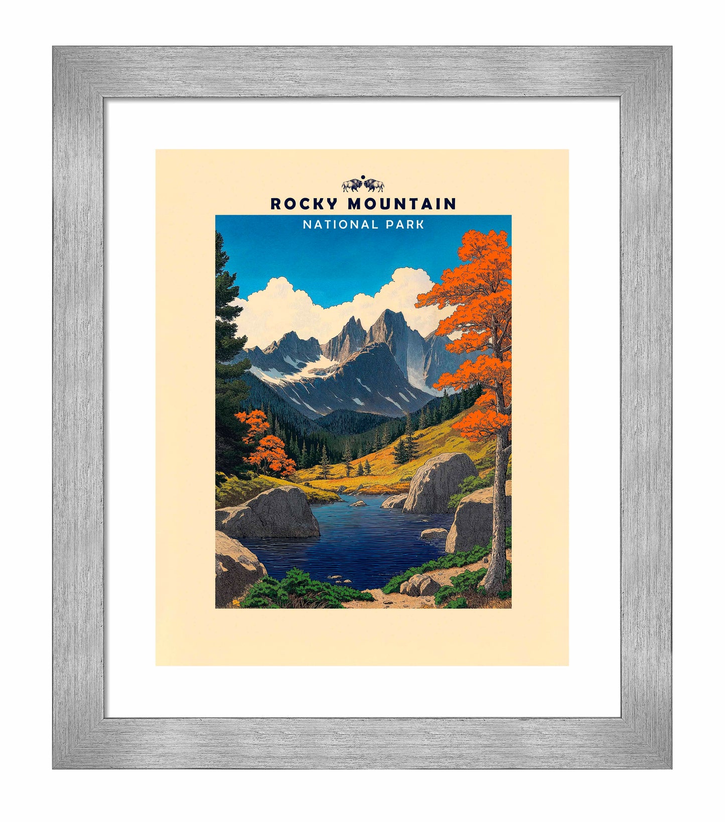 Rocky Mountain - Art Prints