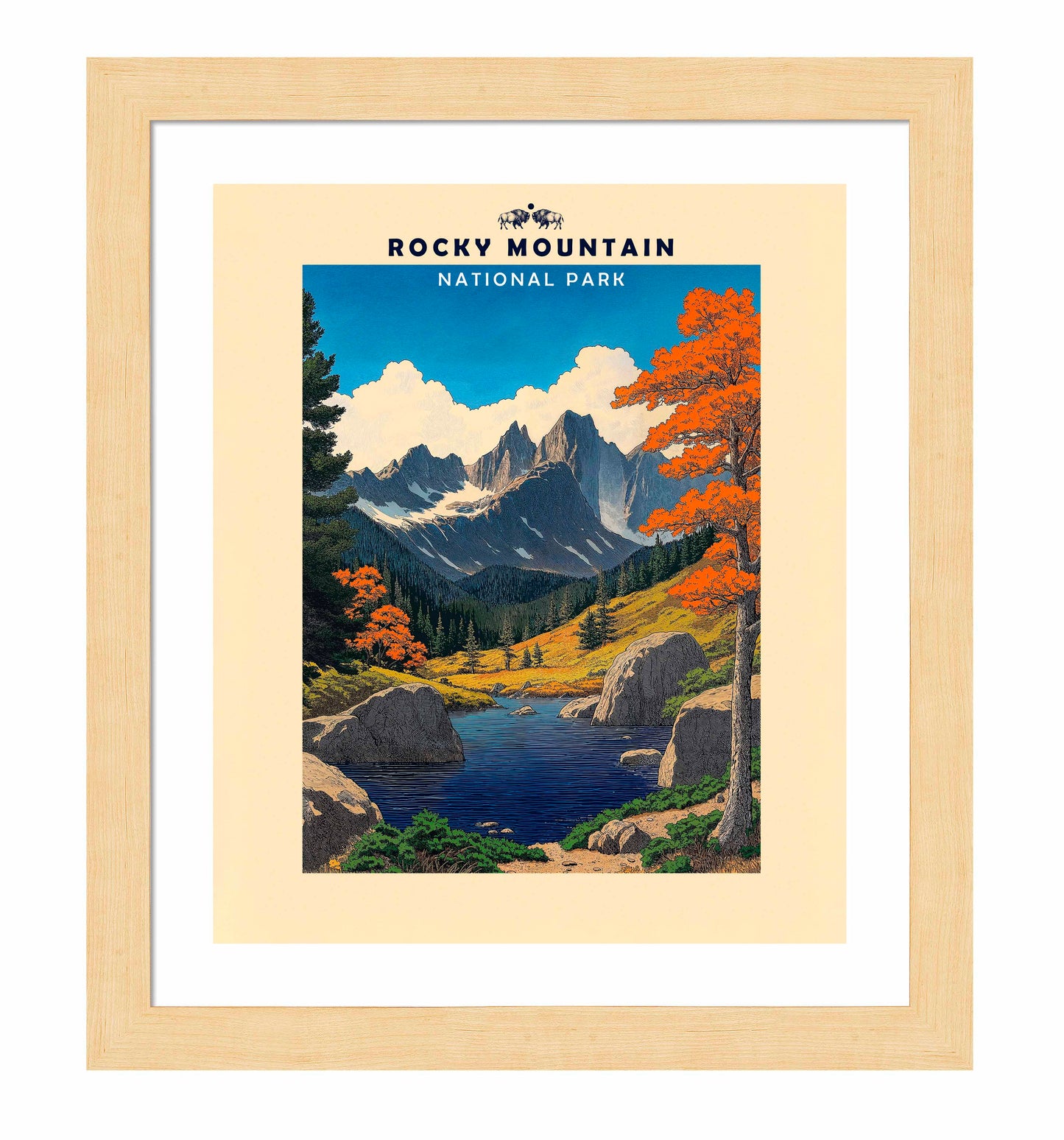 Rocky Mountain - Art Prints