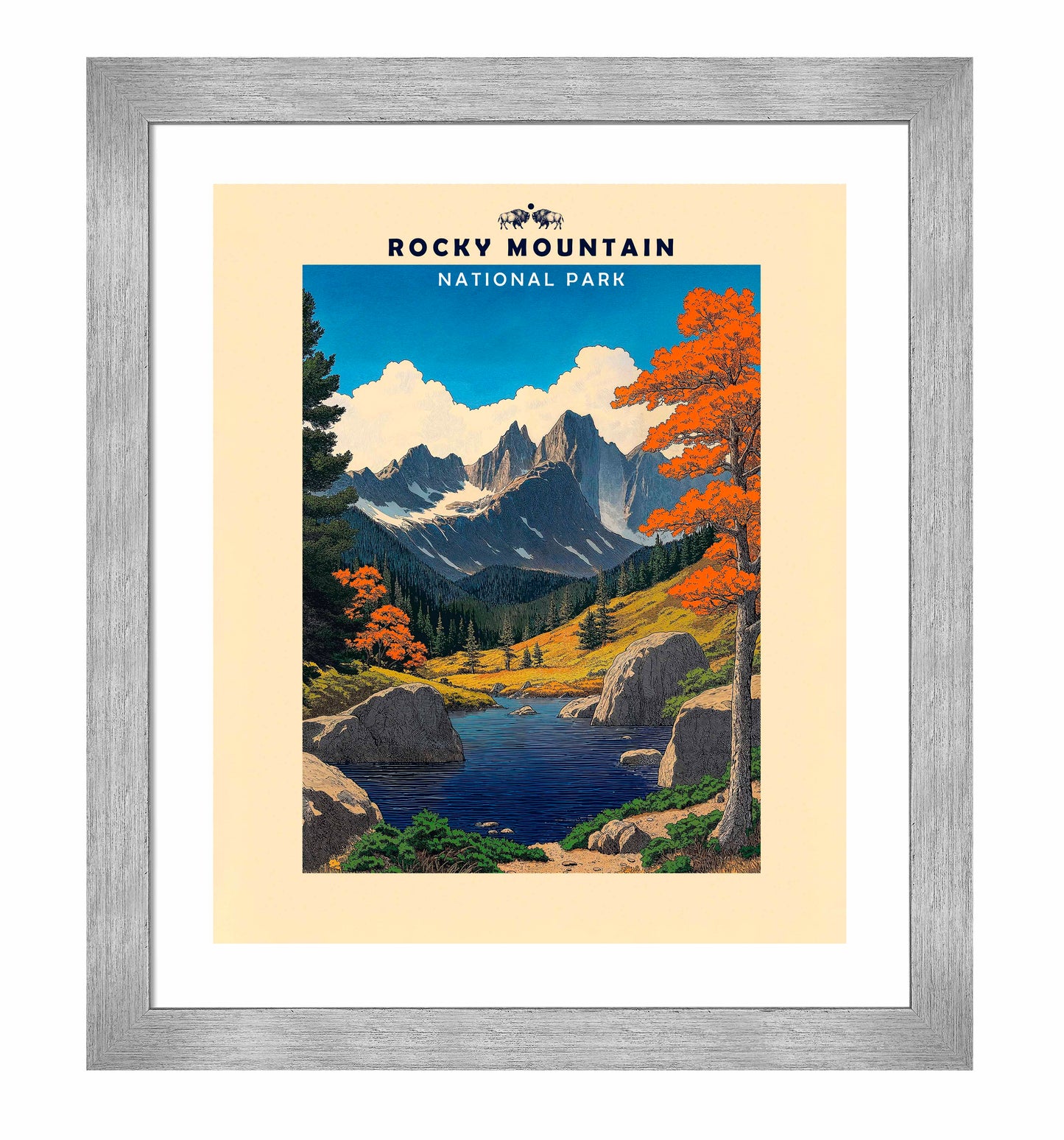 Rocky Mountain - Art Prints