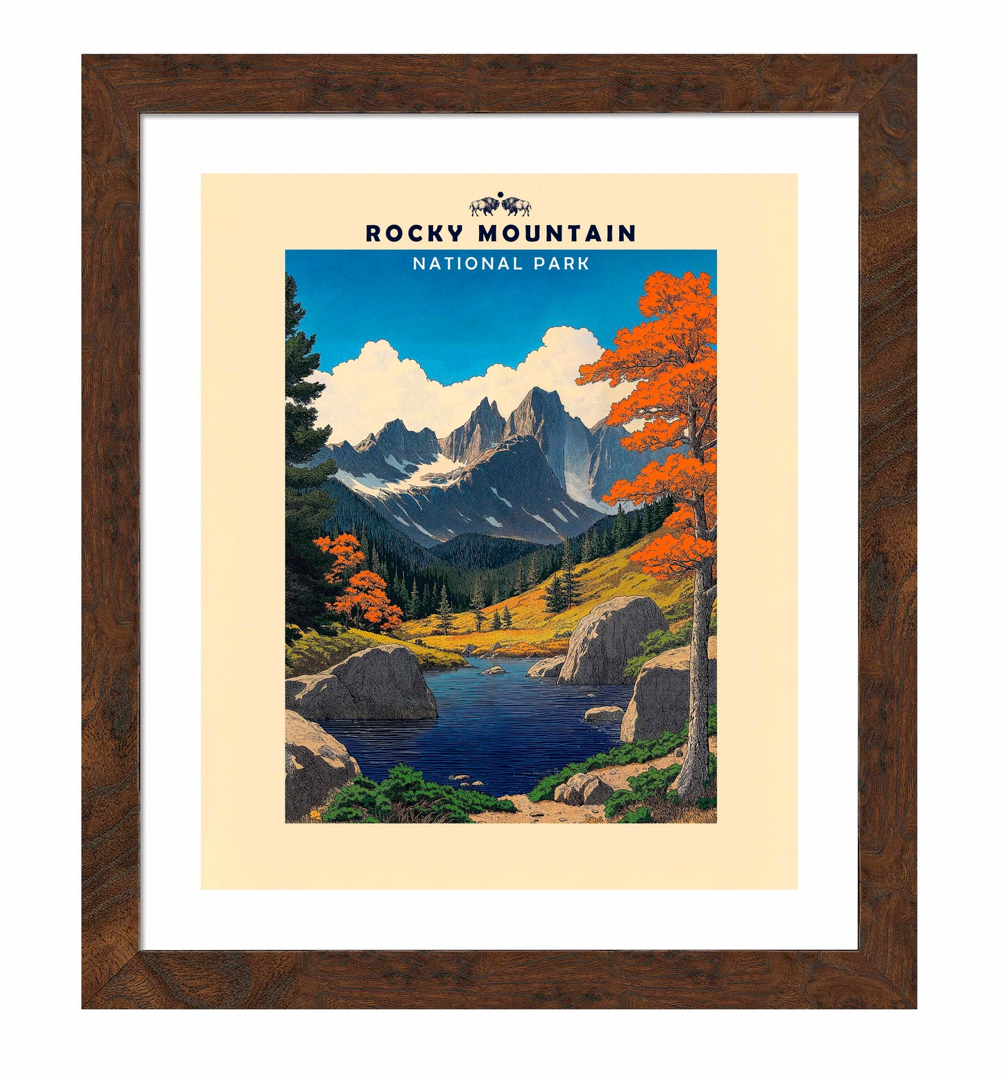 Rocky Mountain - Art Prints