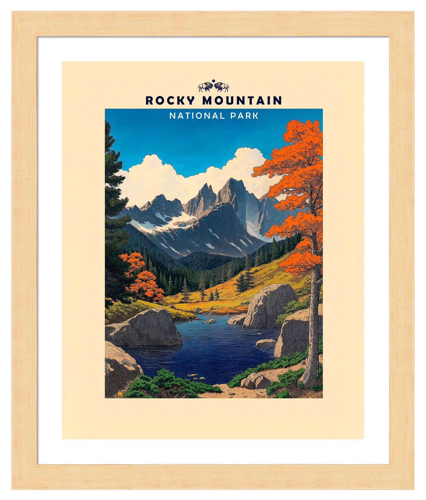 Rocky Mountain - Art Prints