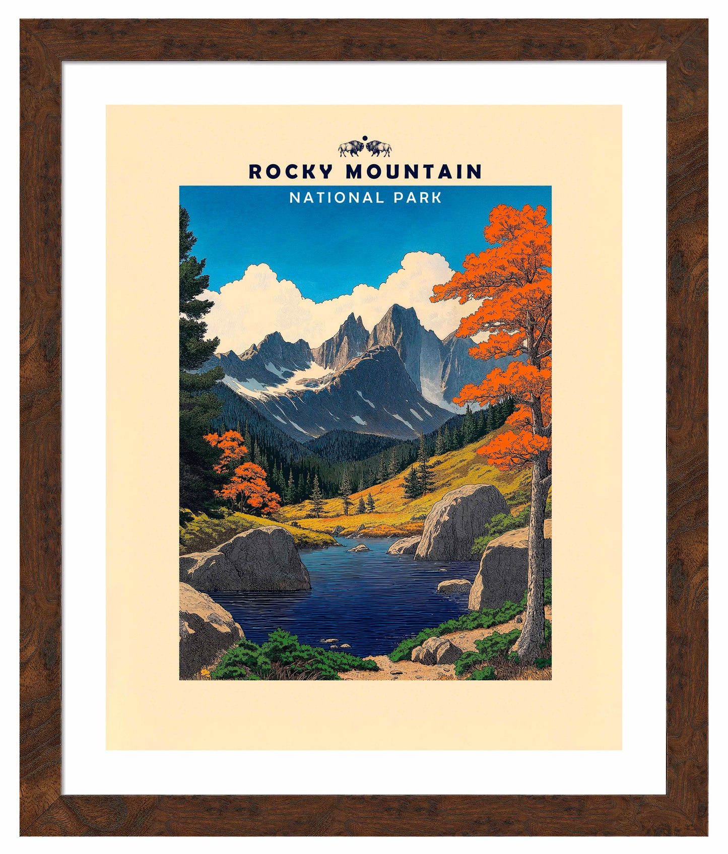 Rocky Mountain - Art Prints