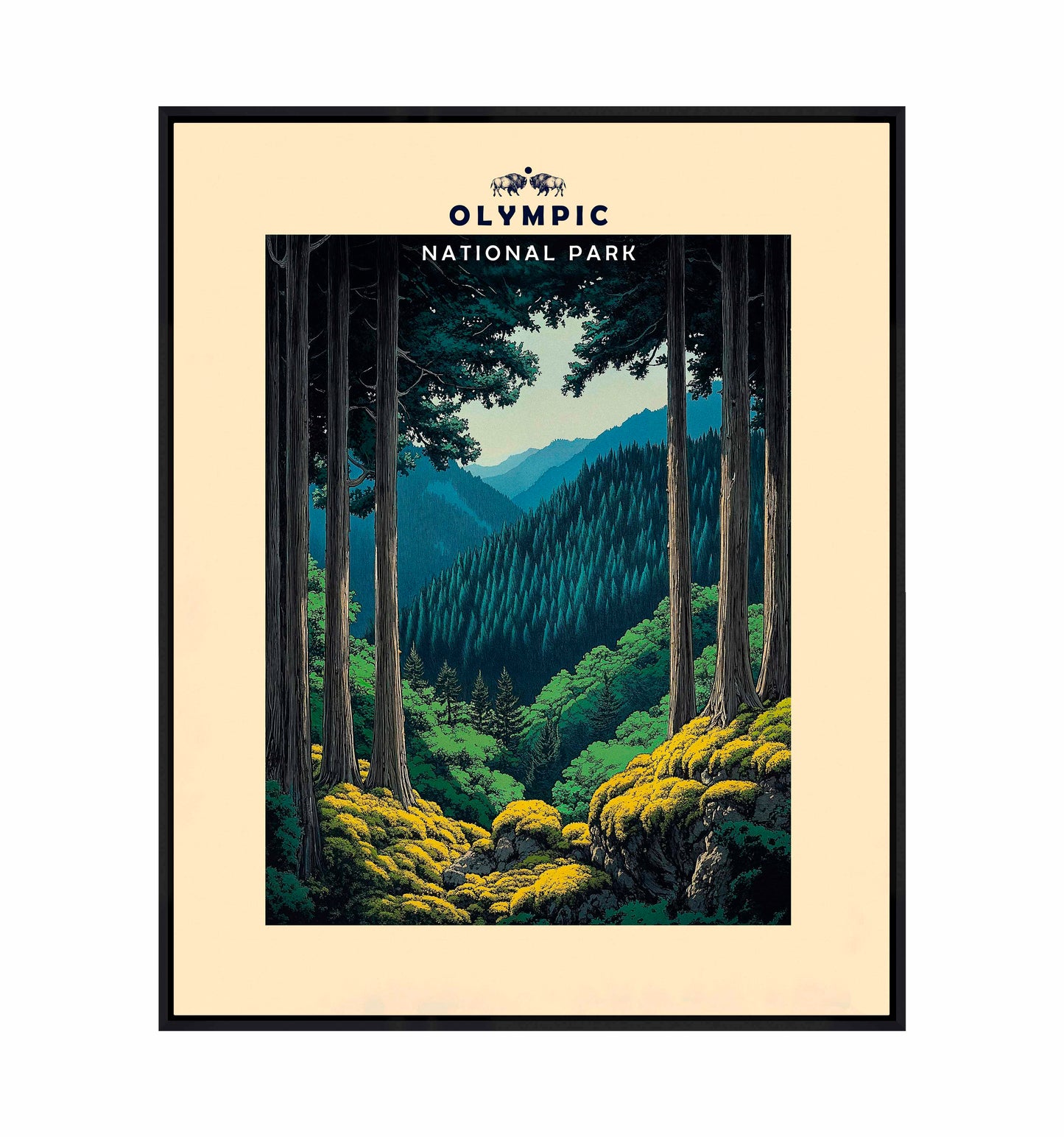 Olympic - Gallery Wrapped Canvas