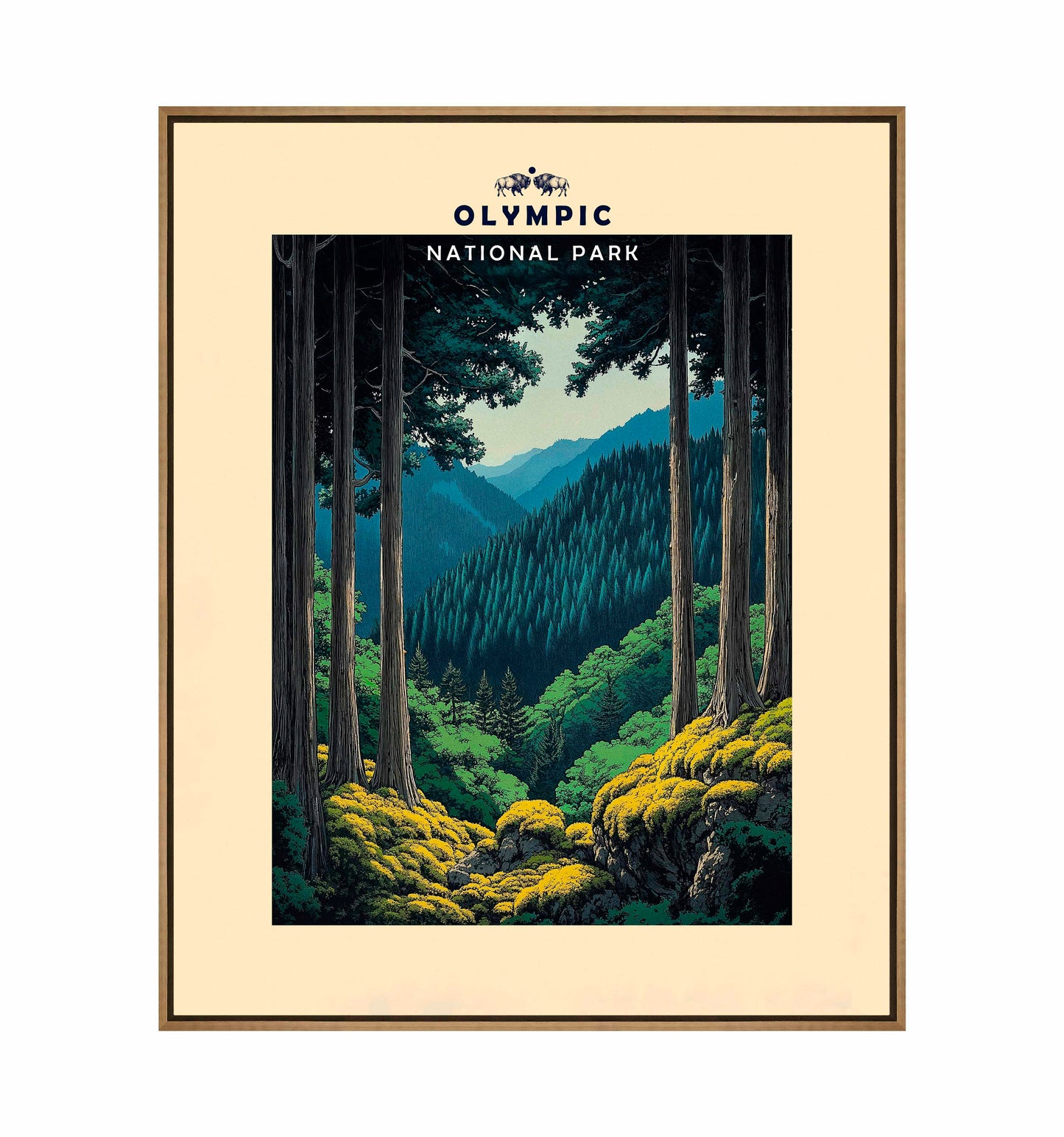 Olympic - Gallery Wrapped Canvas