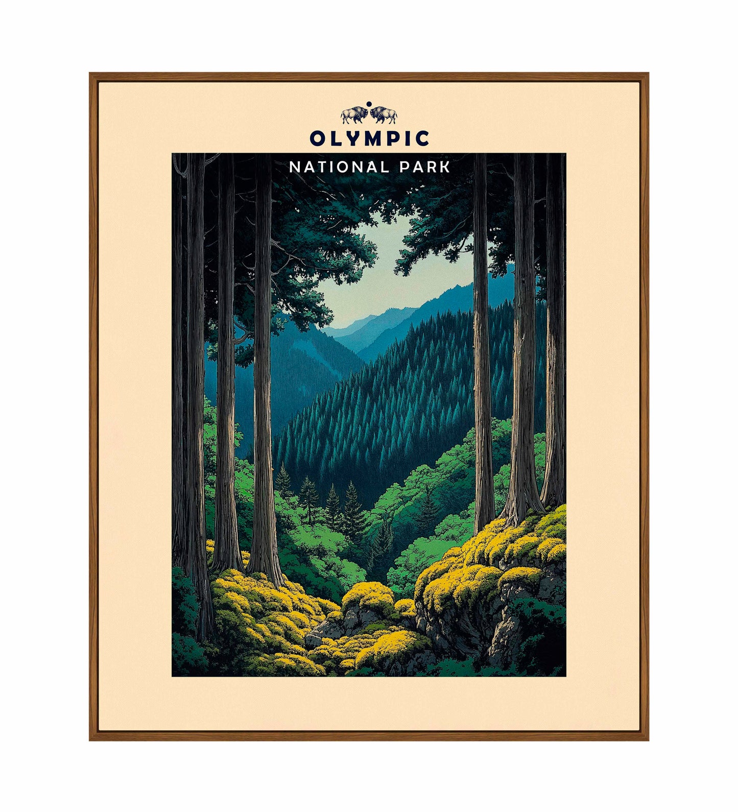 Olympic - Gallery Wrapped Canvas