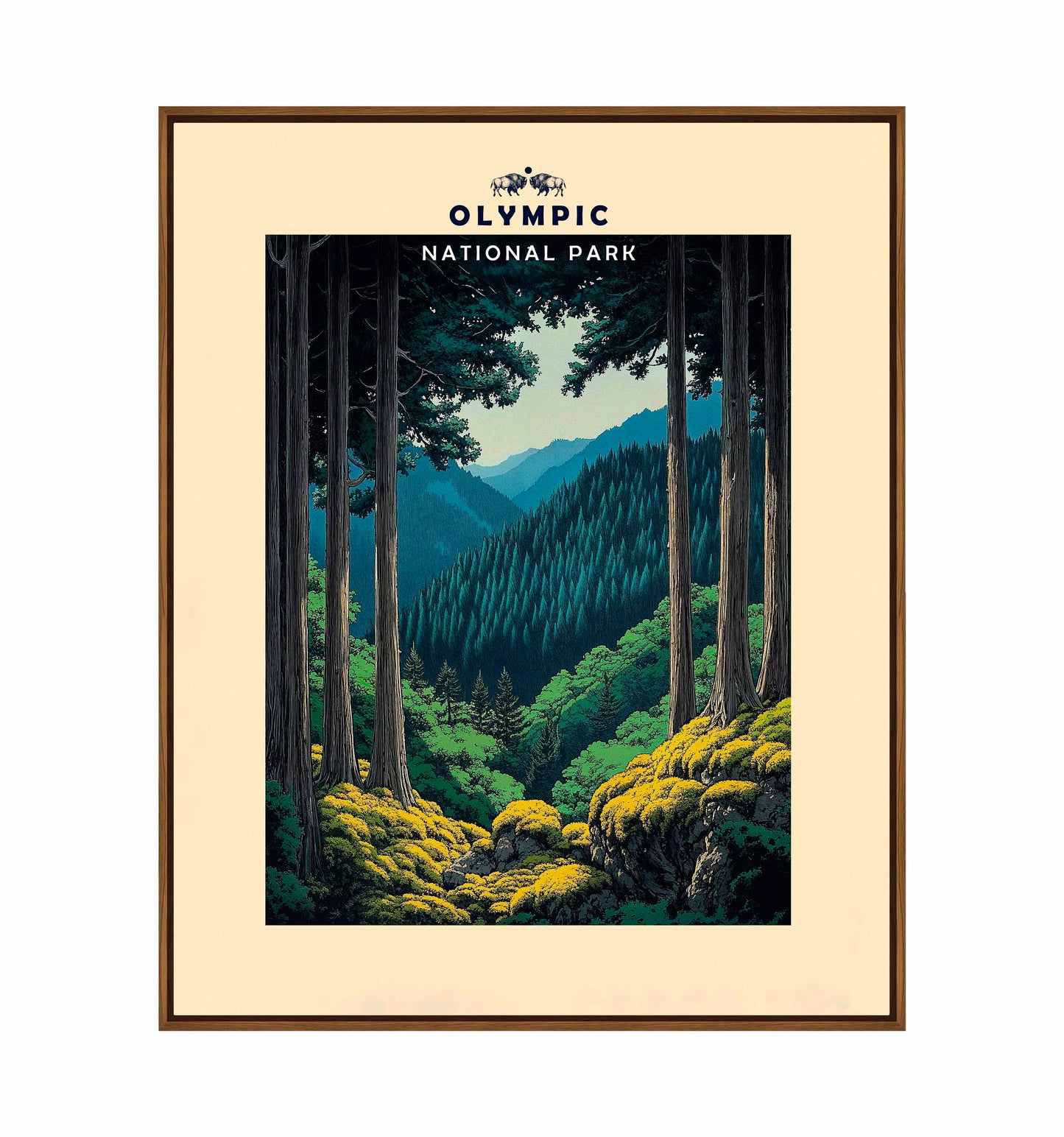 Olympic - Gallery Wrapped Canvas