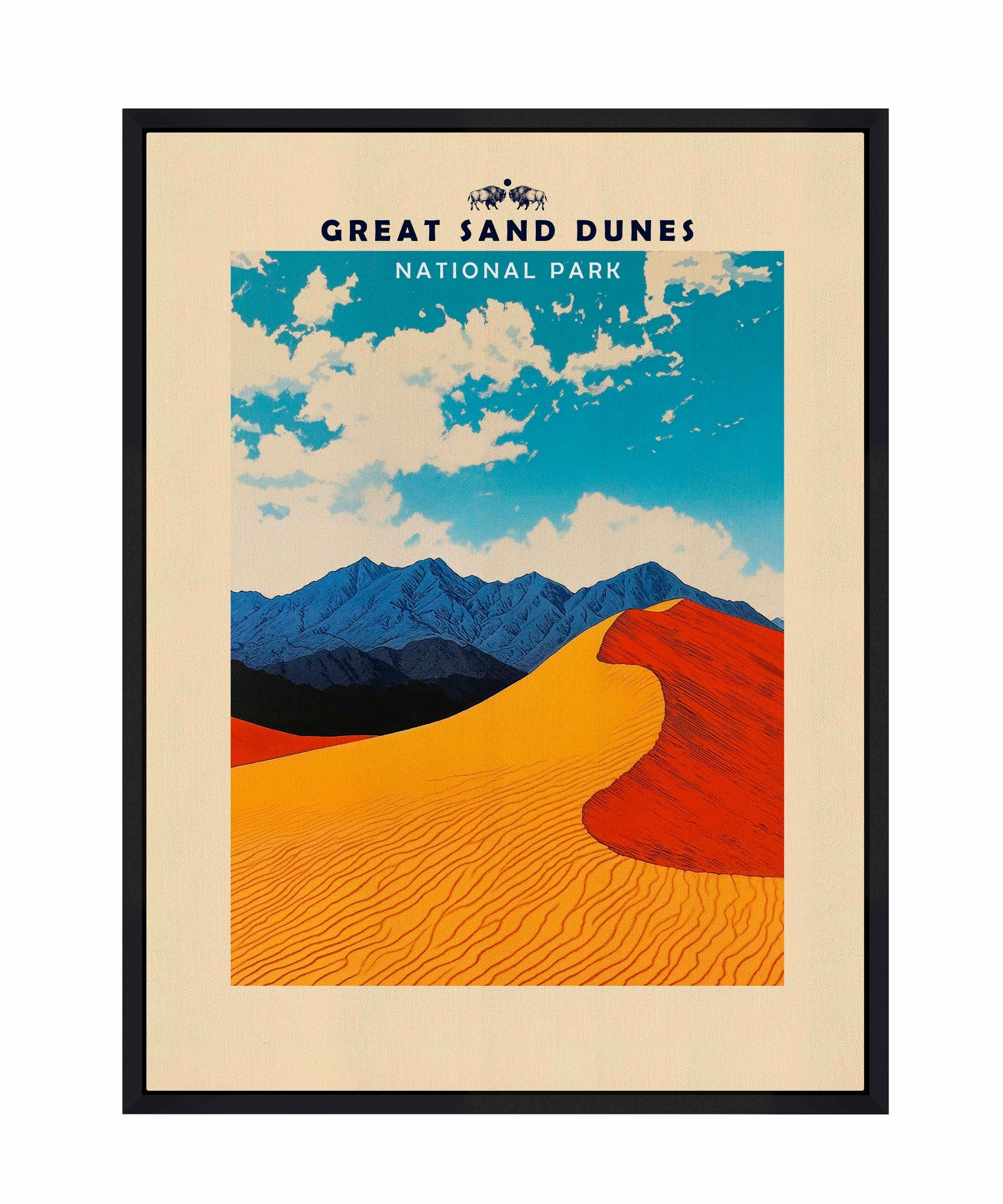 Great Sand Dunes - Gallery Wrapped Canvas