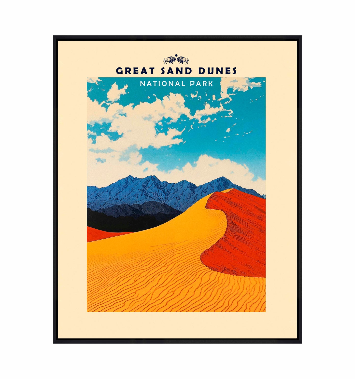 Great Sand Dunes - Gallery Wrapped Canvas
